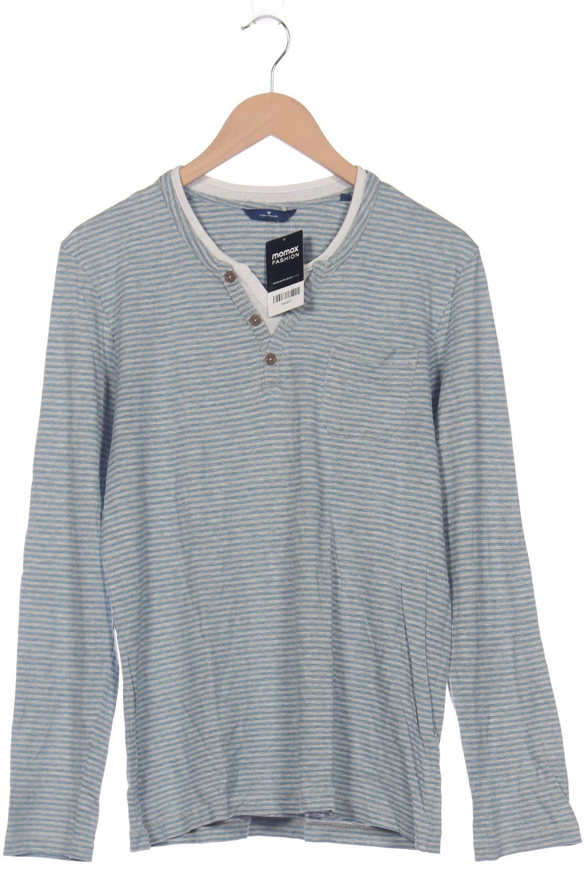 

Tom Tailor Herren Langarmshirt, blau, Gr. 52