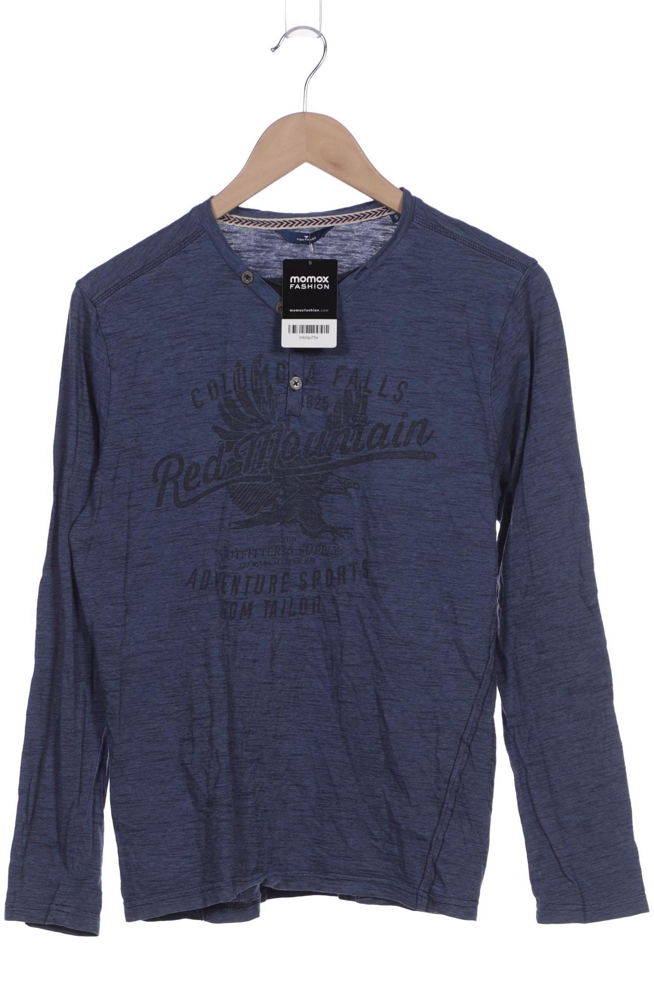 

Tom Tailor Herren Langarmshirt, marineblau, Gr. 46