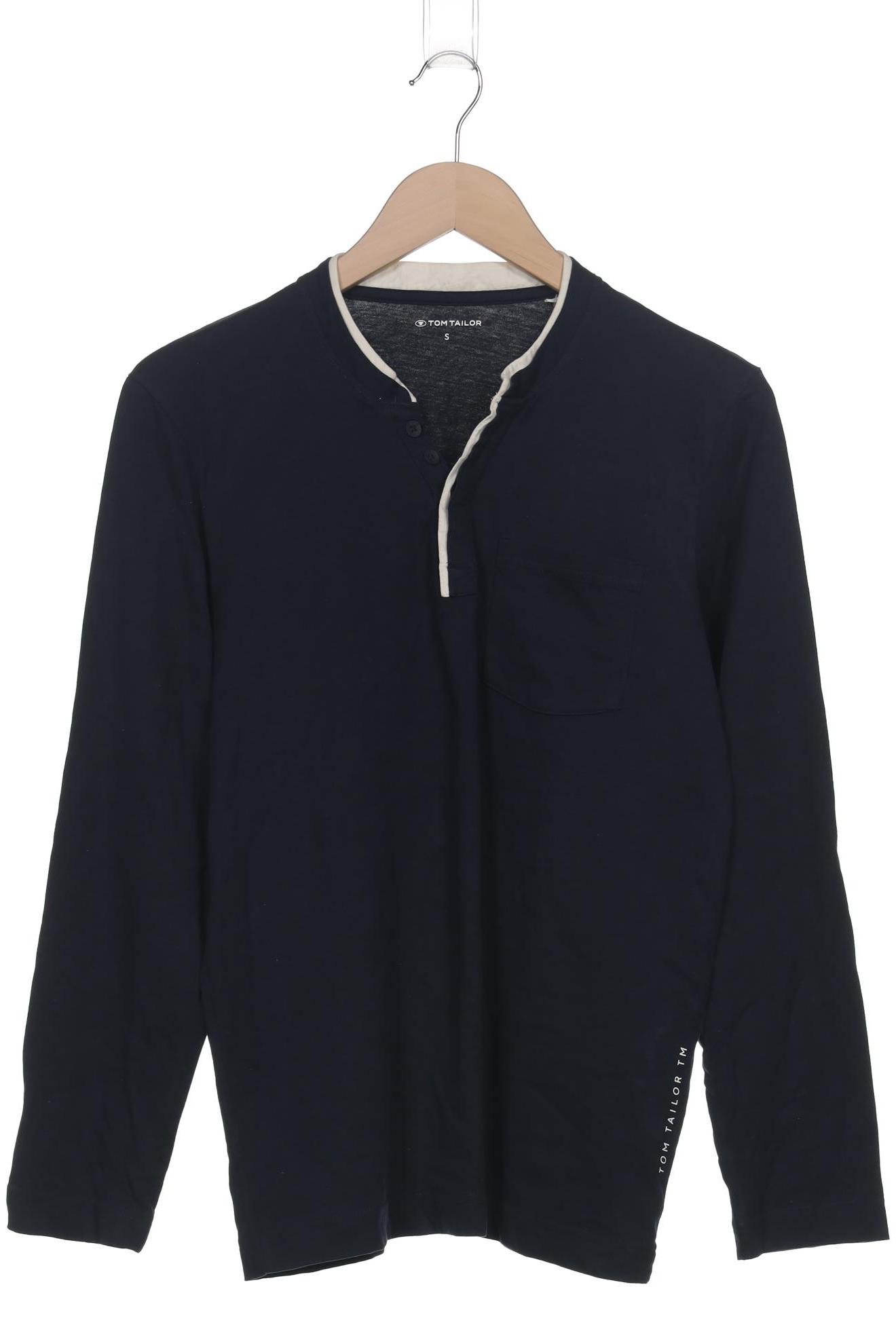 

Tom Tailor Herren Langarmshirt, marineblau, Gr. 46
