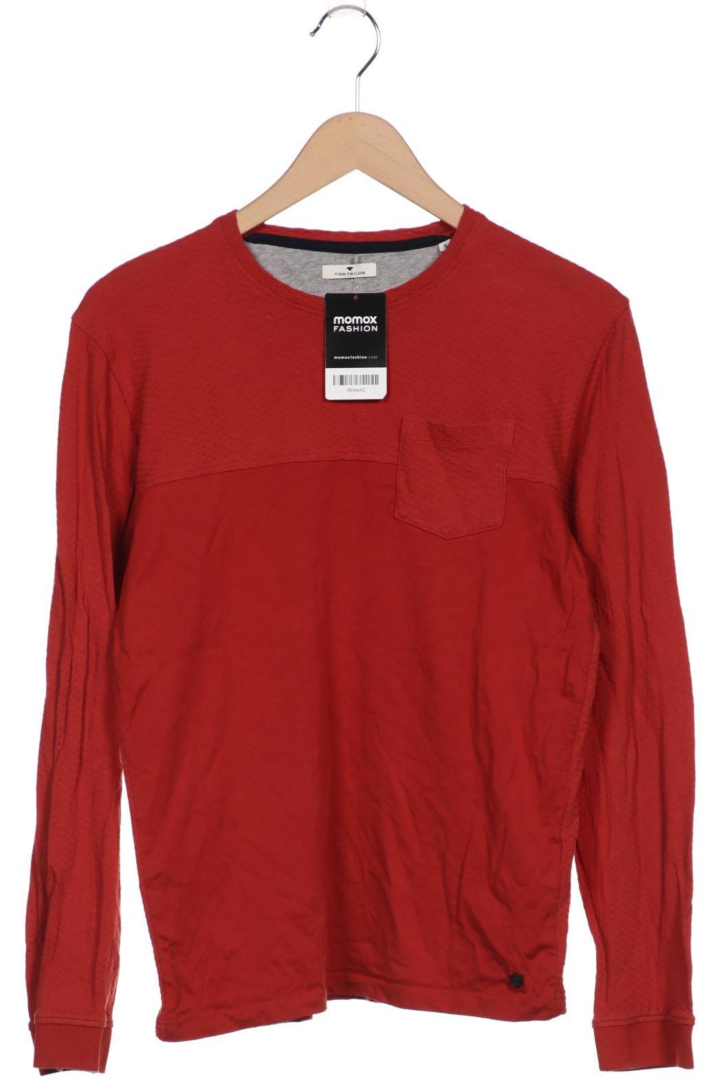 

Tom Tailor Herren Langarmshirt, orange