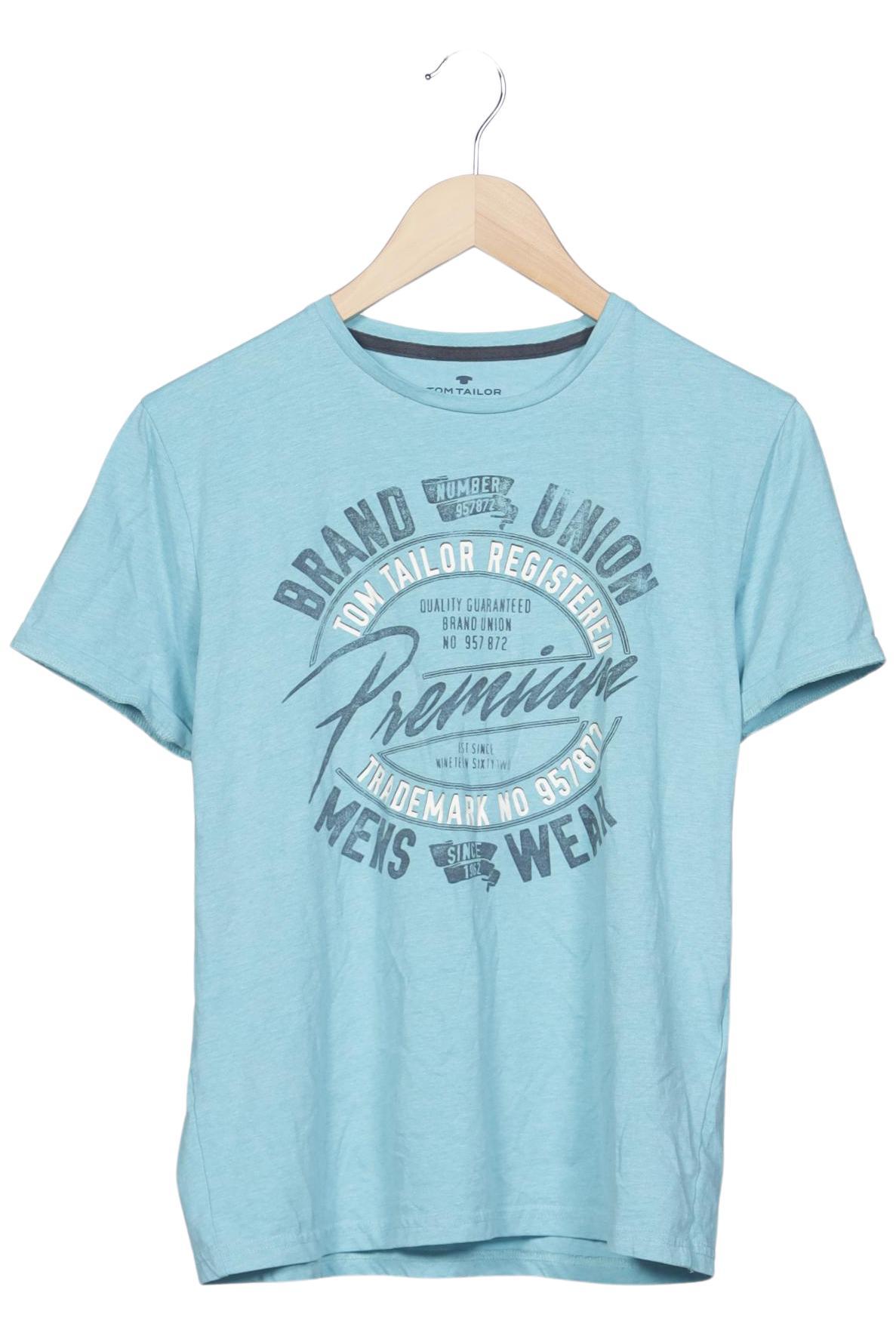 

Tom Tailor Herren T-Shirt, hellblau, Gr. 46