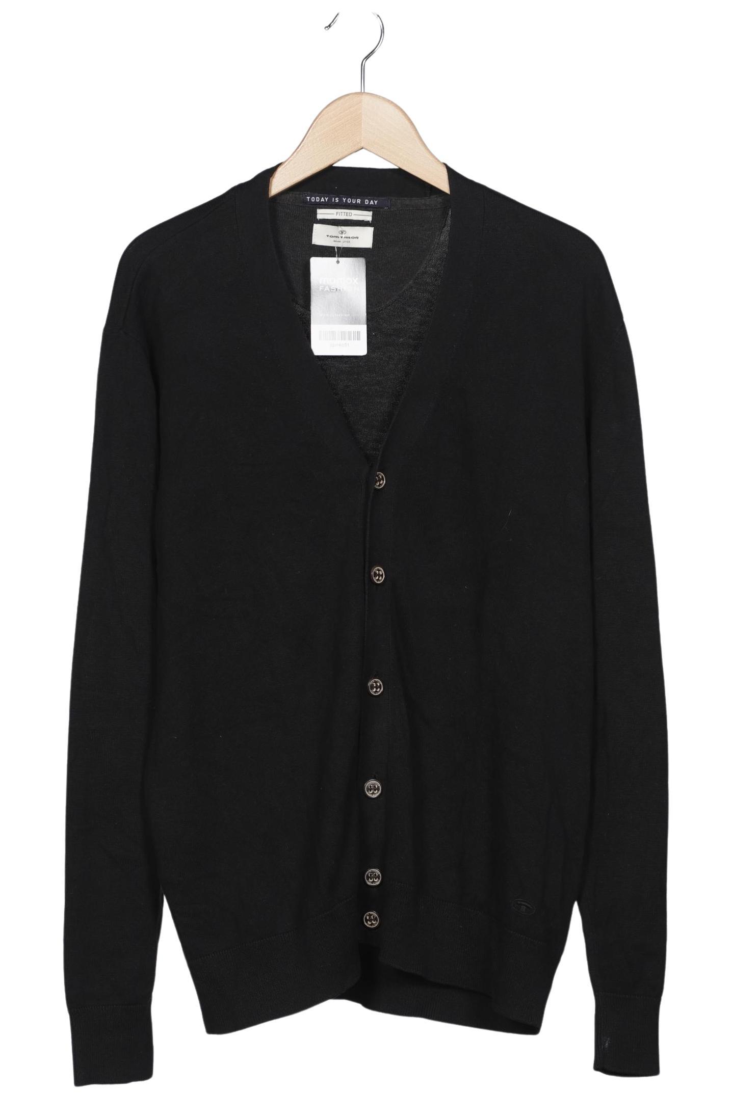 

Tom Tailor Herren Strickjacke, schwarz, Gr. 54