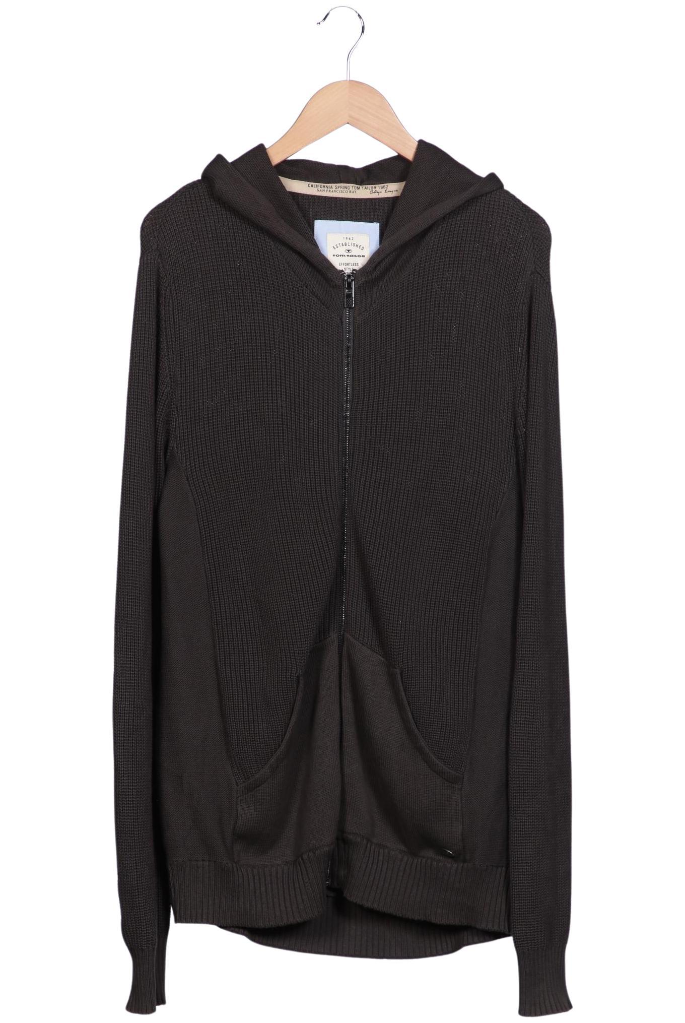 

Tom Tailor Herren Strickjacke, braun, Gr. 54