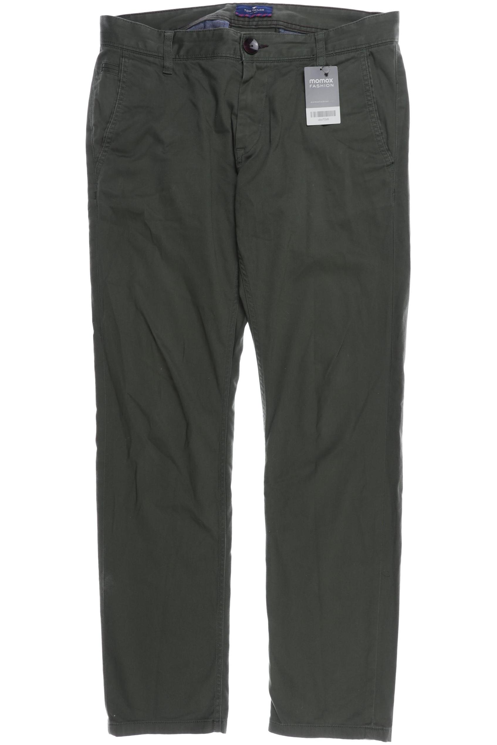 

Tom Tailor Herren Stoffhose, grün, Gr. 33