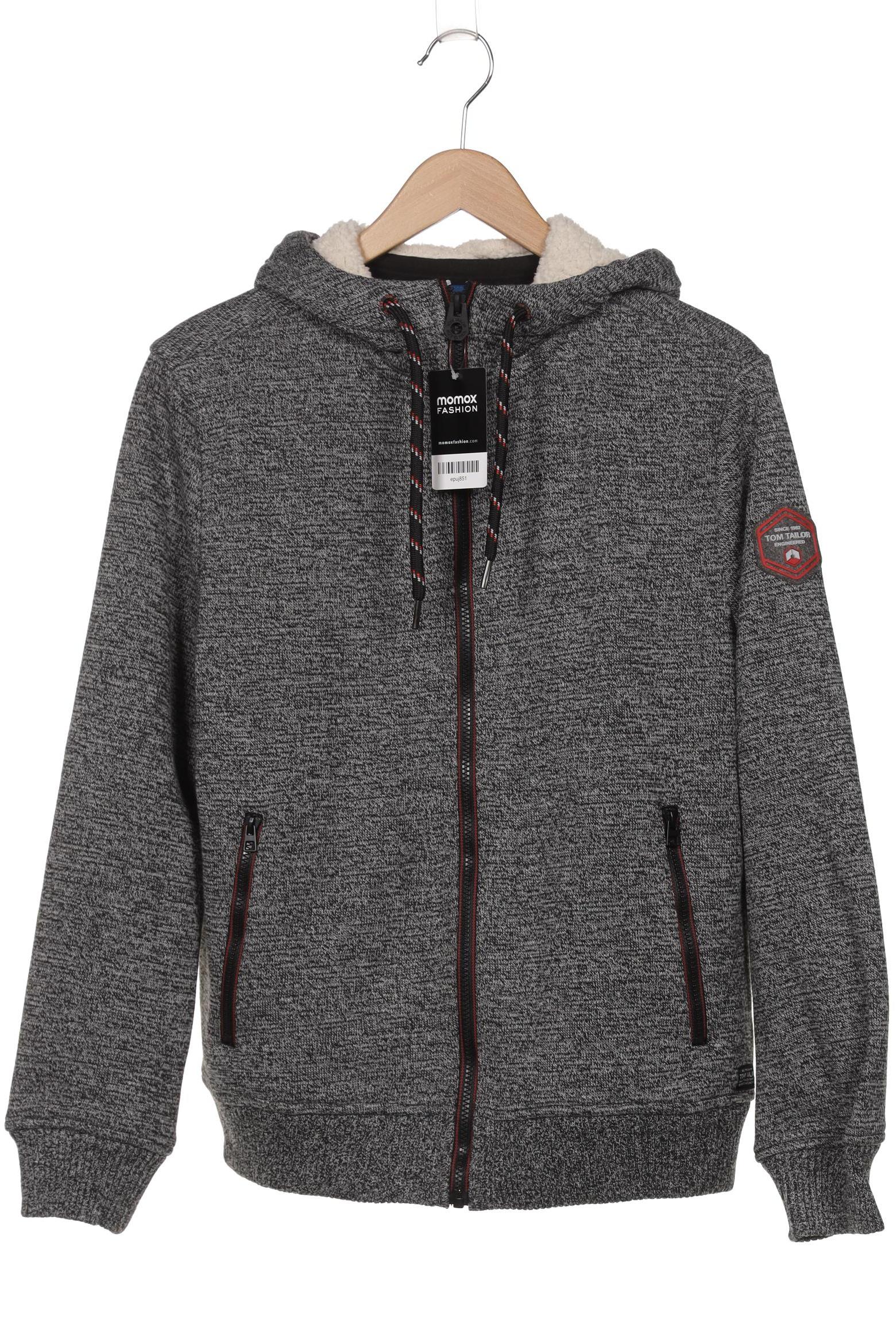 

Tom Tailor Herren Kapuzenpullover, grau, Gr. 52