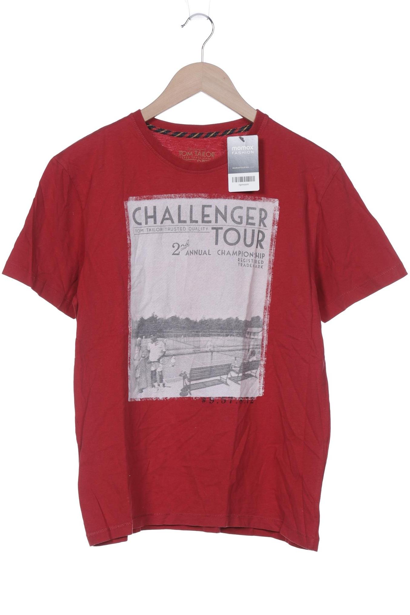 

Tom Tailor Herren T-Shirt, rot, Gr. 48