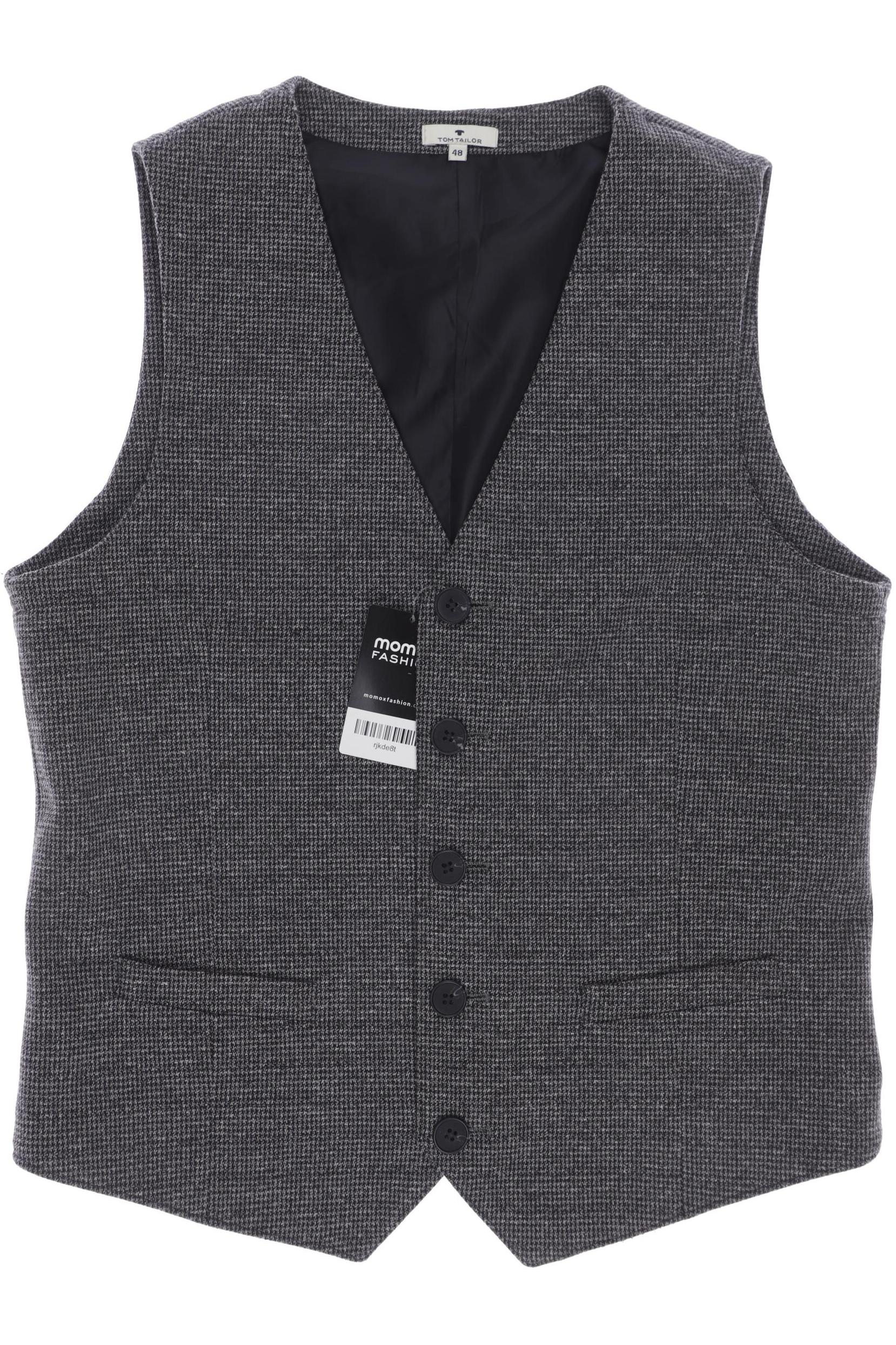 

Tom Tailor Herren Weste, grau