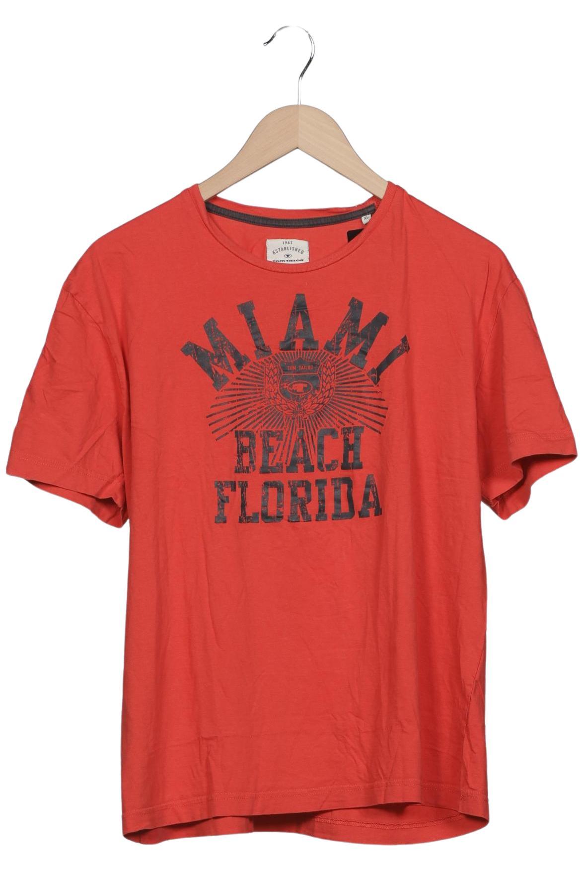 

Tom Tailor Herren T-Shirt, rot, Gr. 54