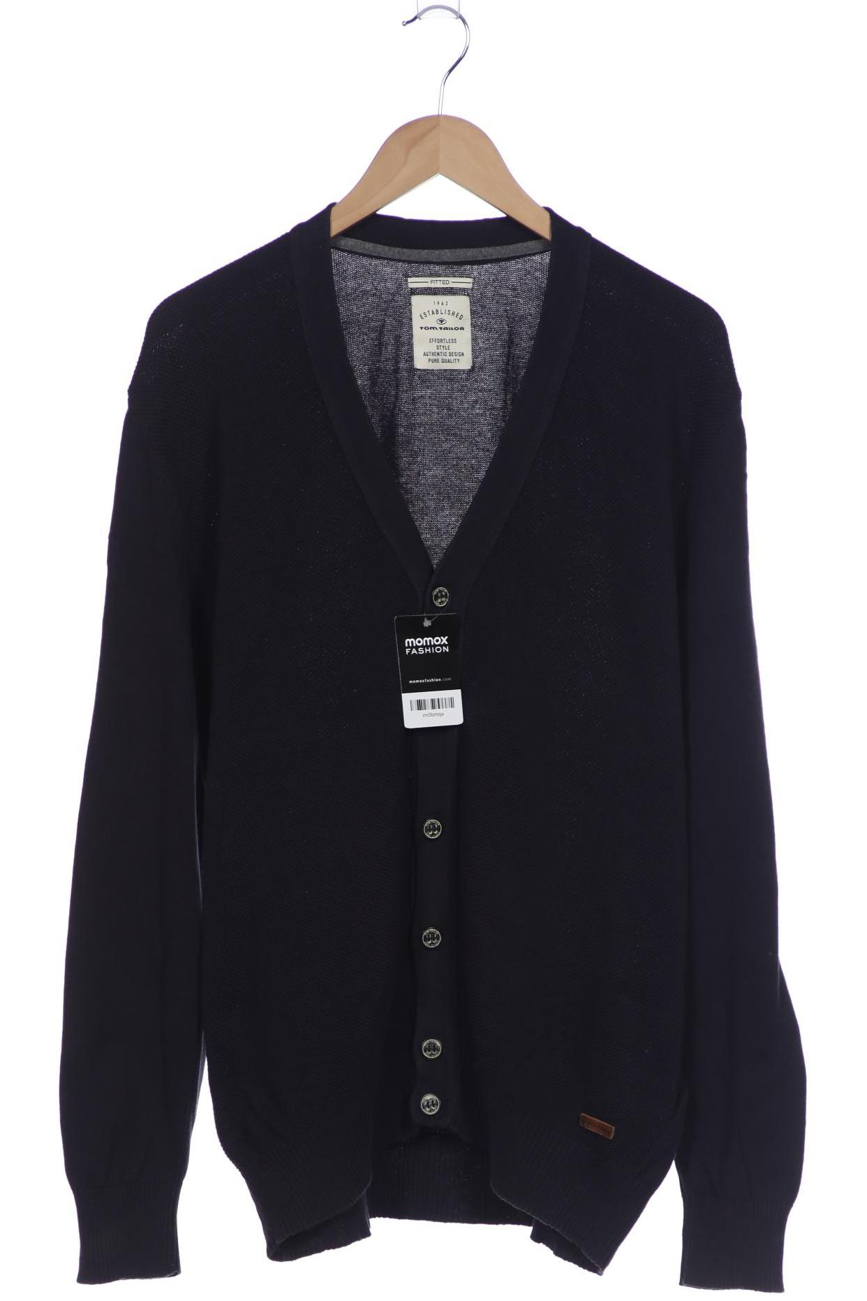 

Tom Tailor Herren Strickjacke, schwarz, Gr. 54