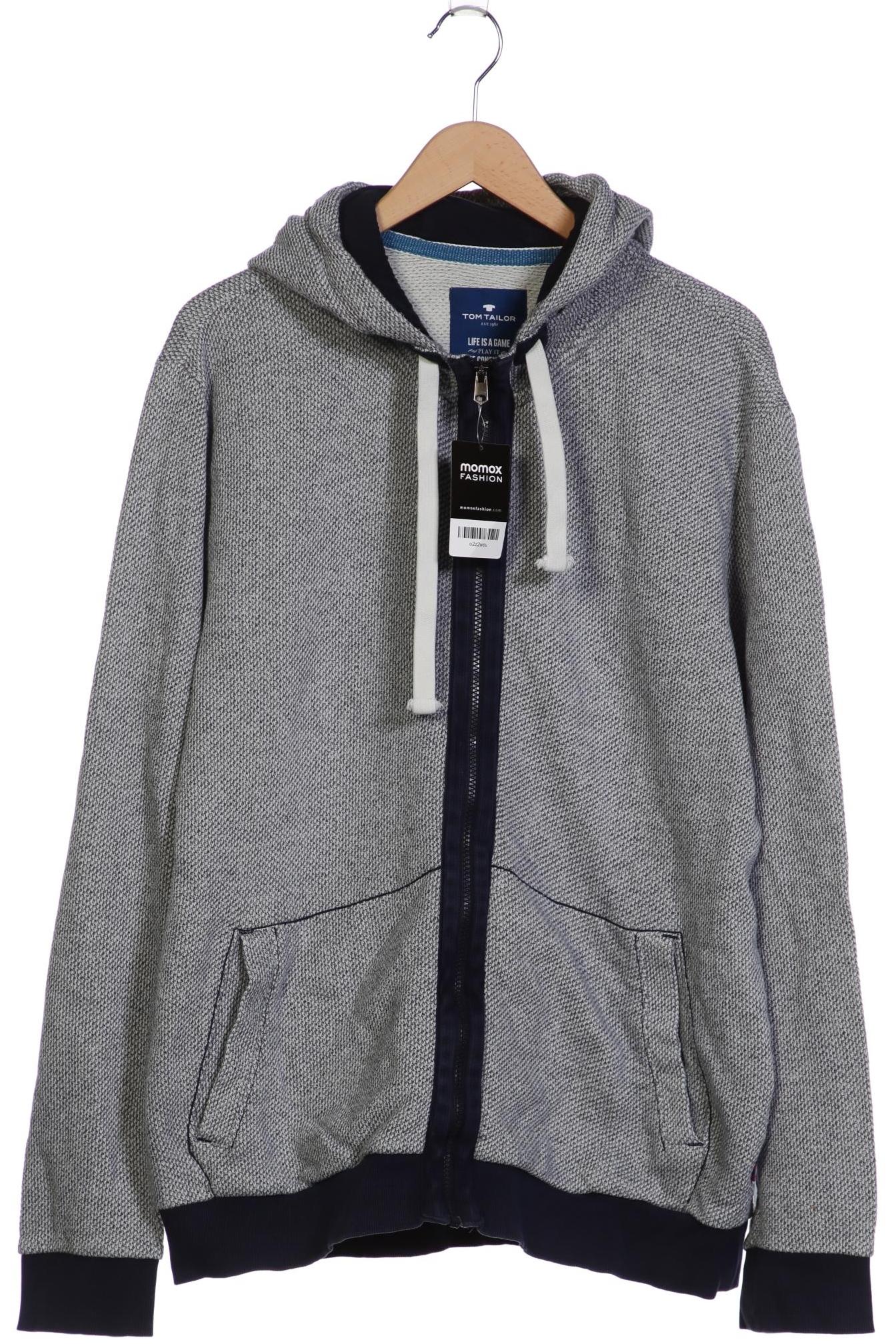 

Tom Tailor Herren Kapuzenpullover, grau, Gr. 56