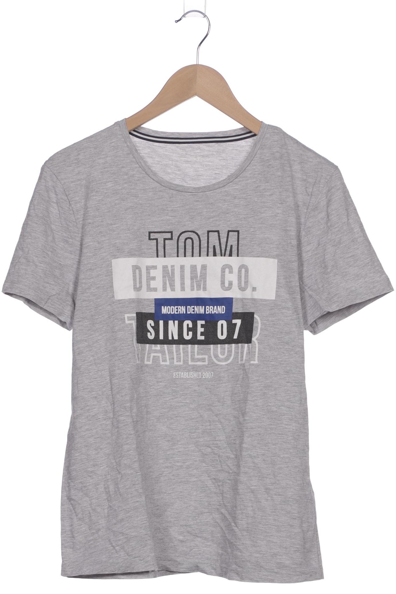 

Tom Tailor Herren T-Shirt, grau, Gr. 52