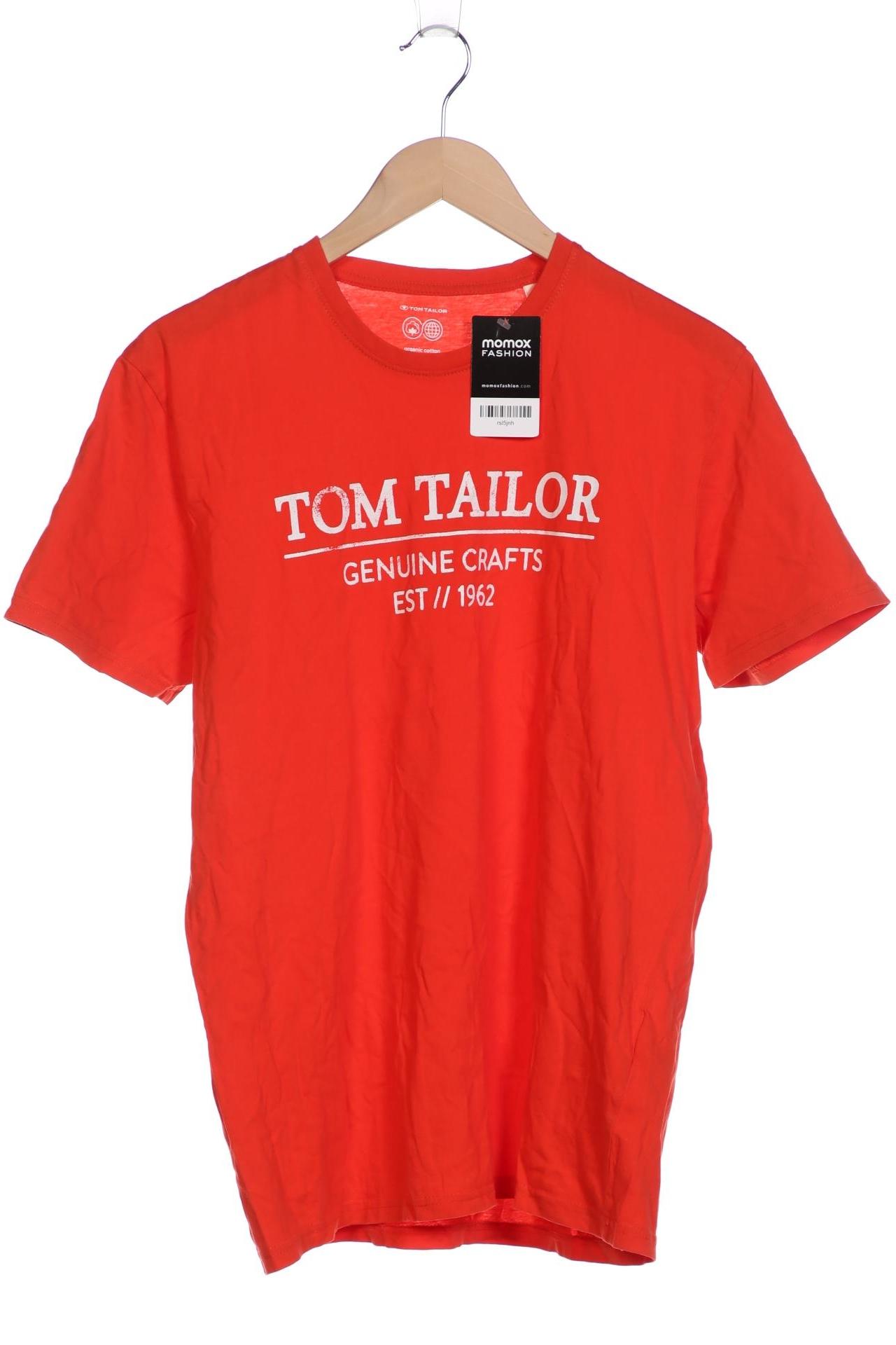 

Tom Tailor Herren T-Shirt, orange, Gr. 52