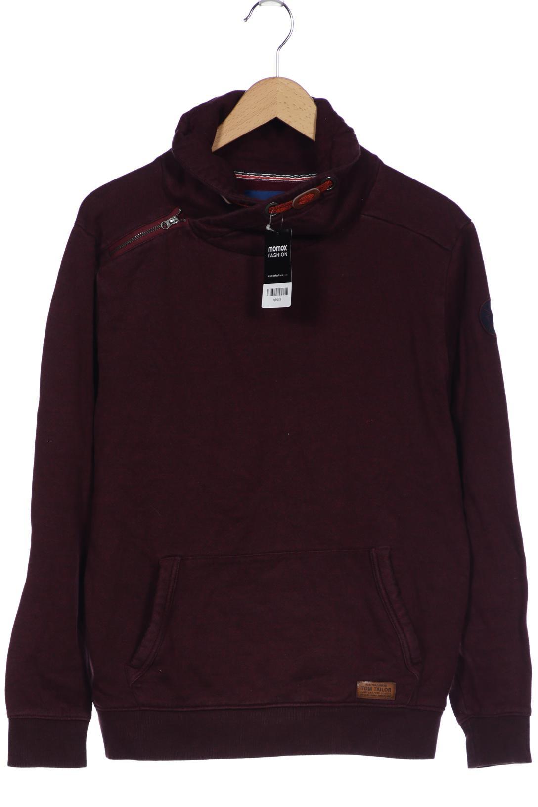

Tom Tailor Herren Kapuzenpullover, bordeaux, Gr. 52