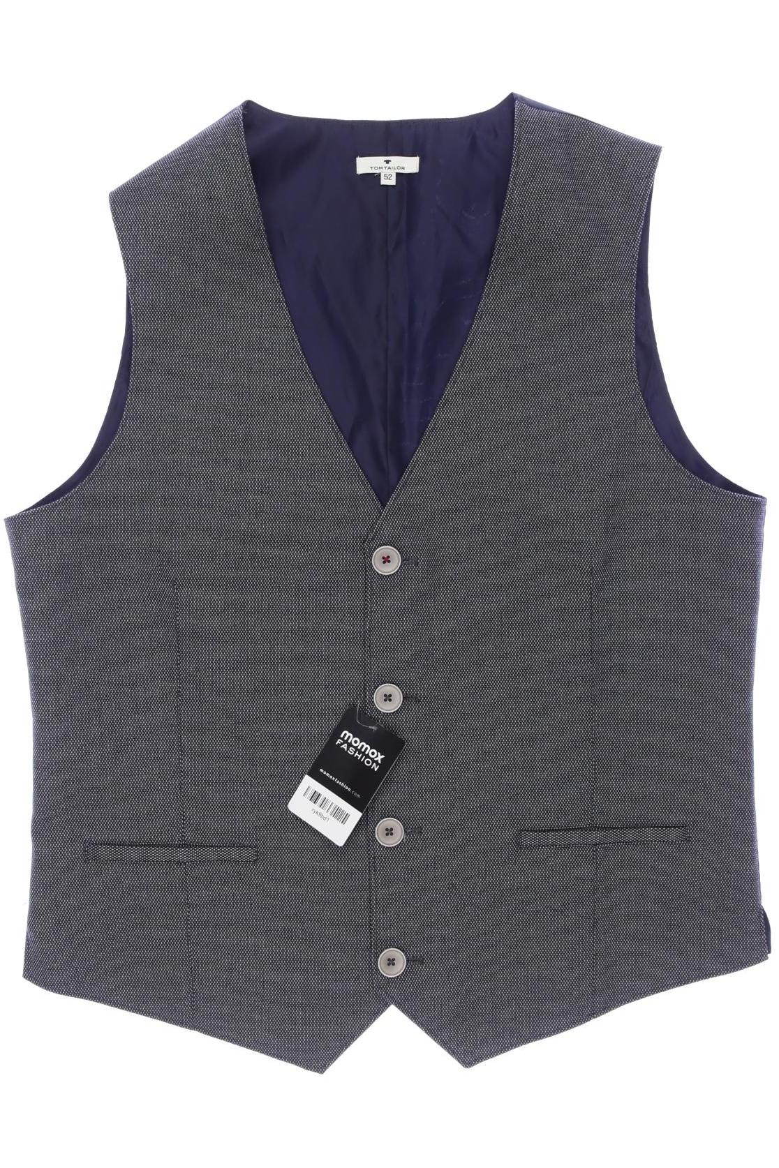 

Tom Tailor Herren Weste, marineblau, Gr. 52
