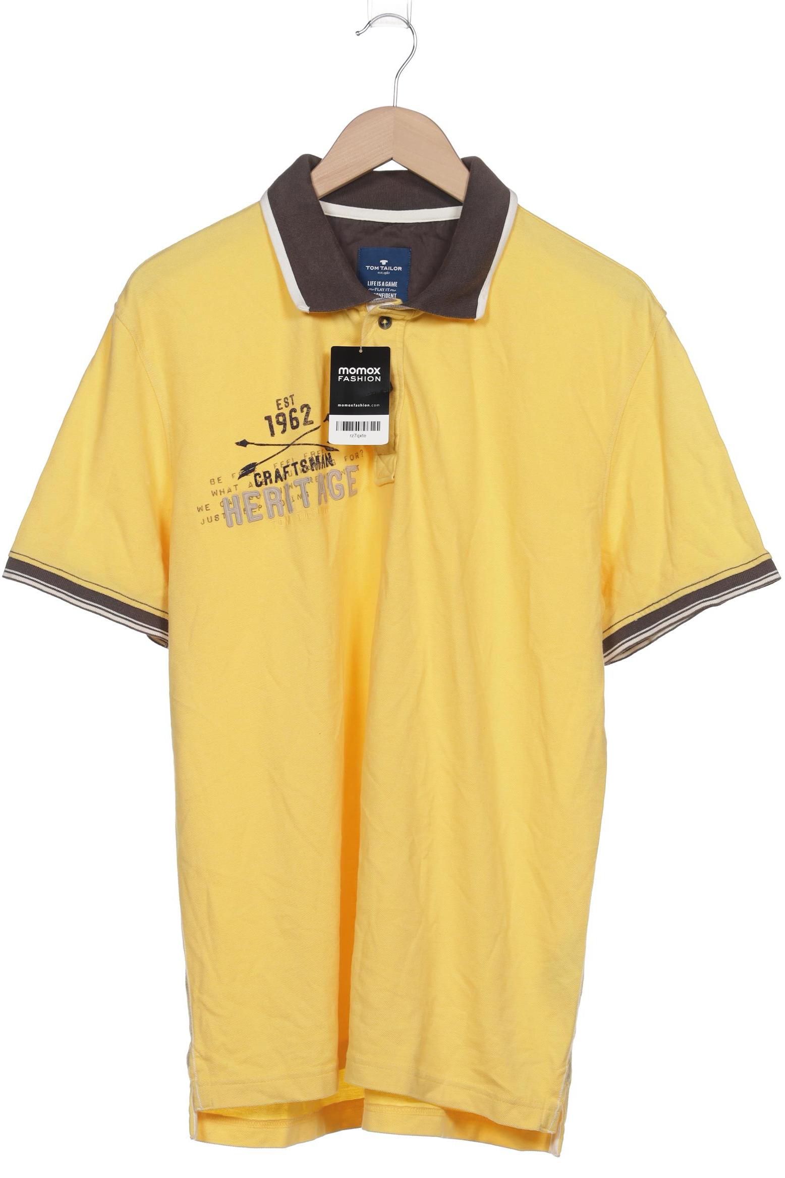 

Tom Tailor Herren Poloshirt, gelb, Gr. 54