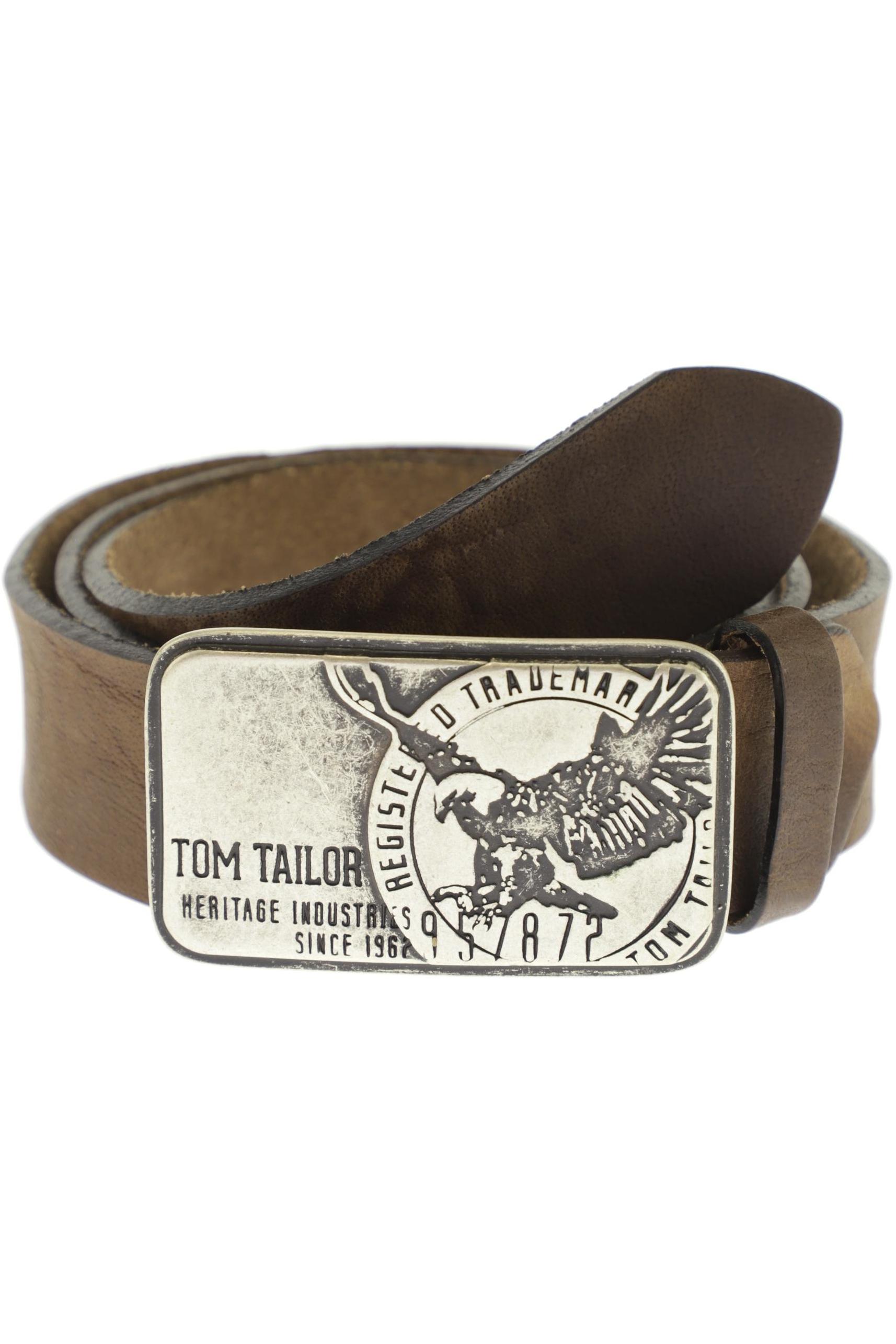 

Tom Tailor Herren Gürtel, braun, Gr. 100