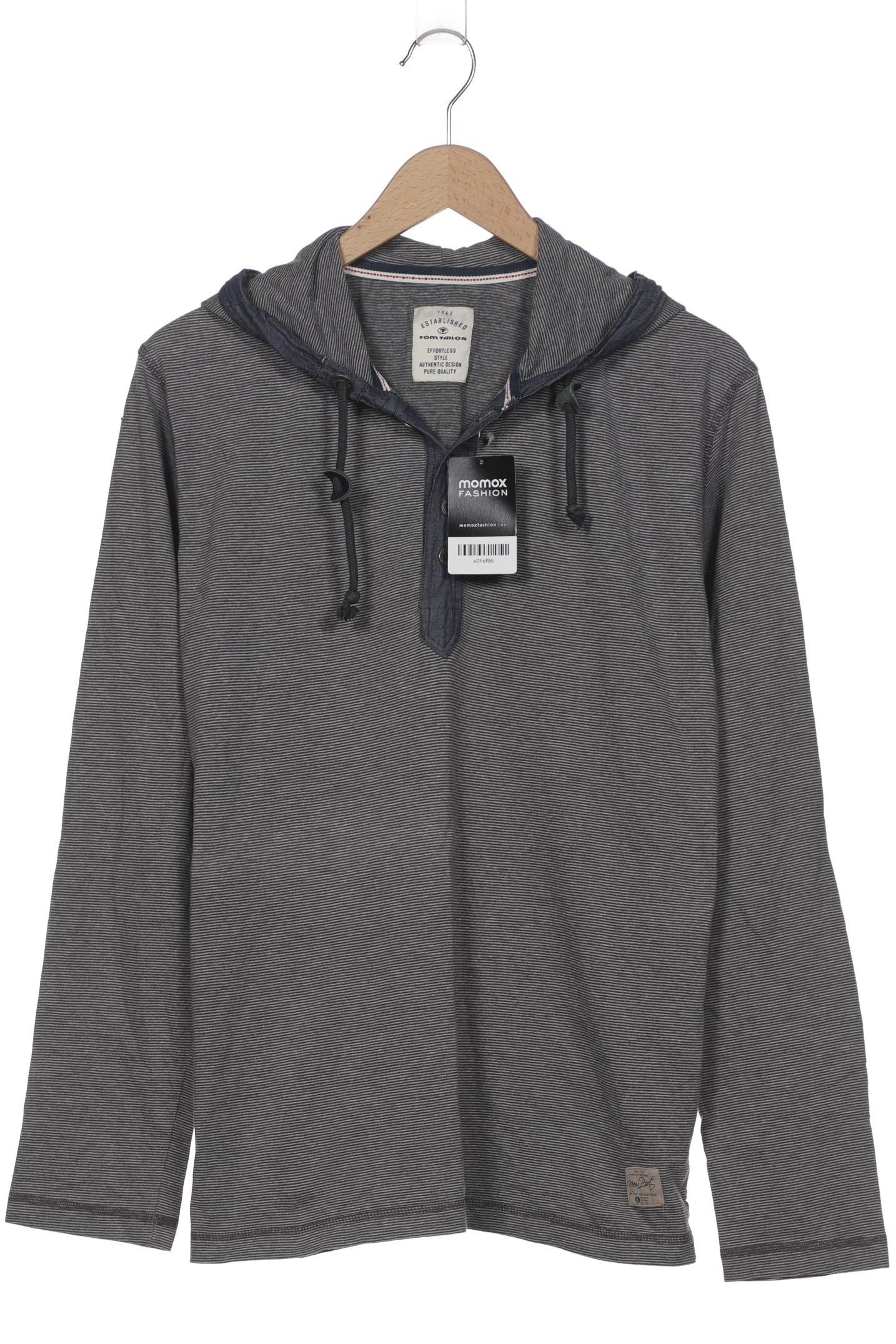 

Tom Tailor Herren Kapuzenpullover, grau, Gr. 52