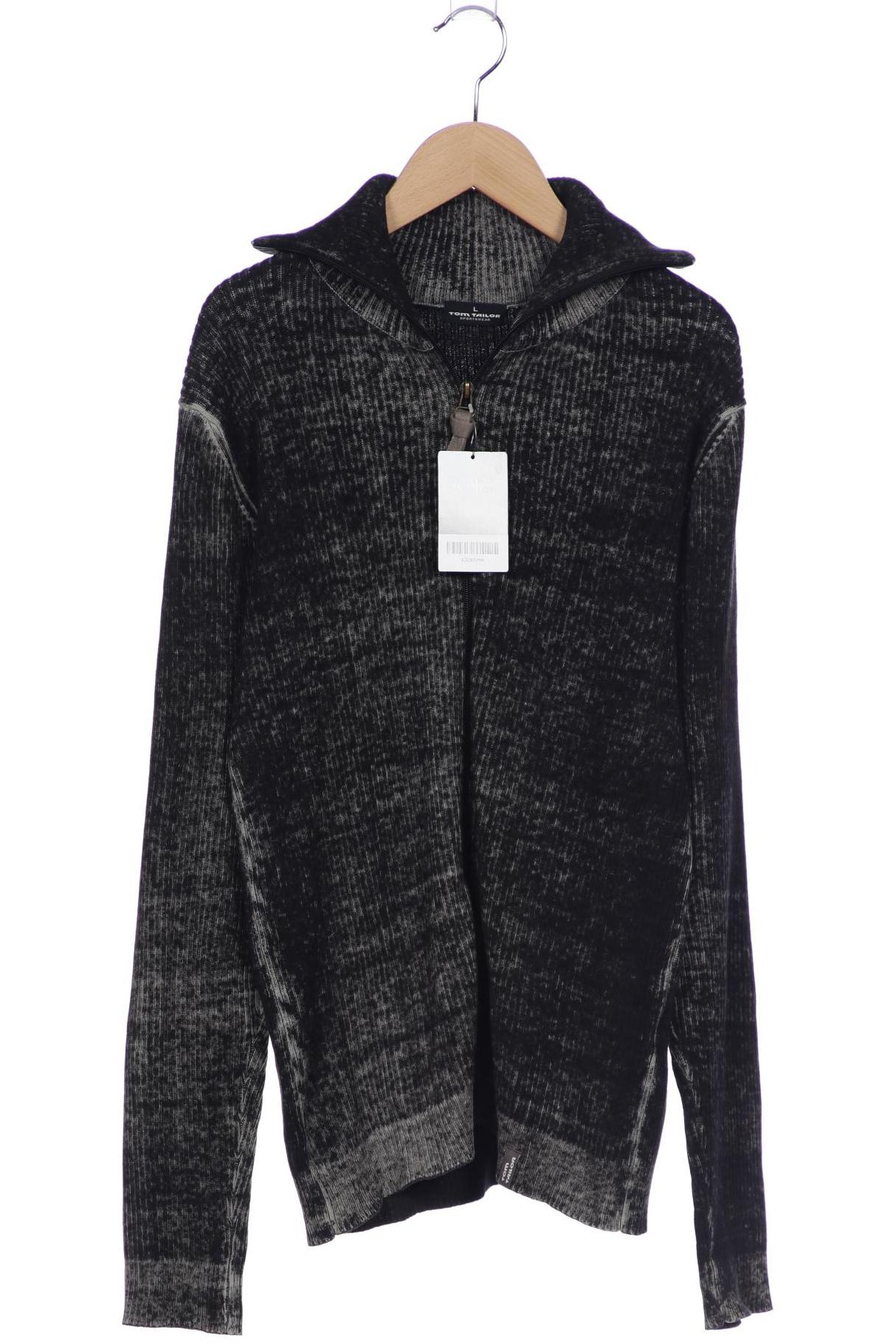 

Tom Tailor Herren Strickjacke, schwarz, Gr. 52