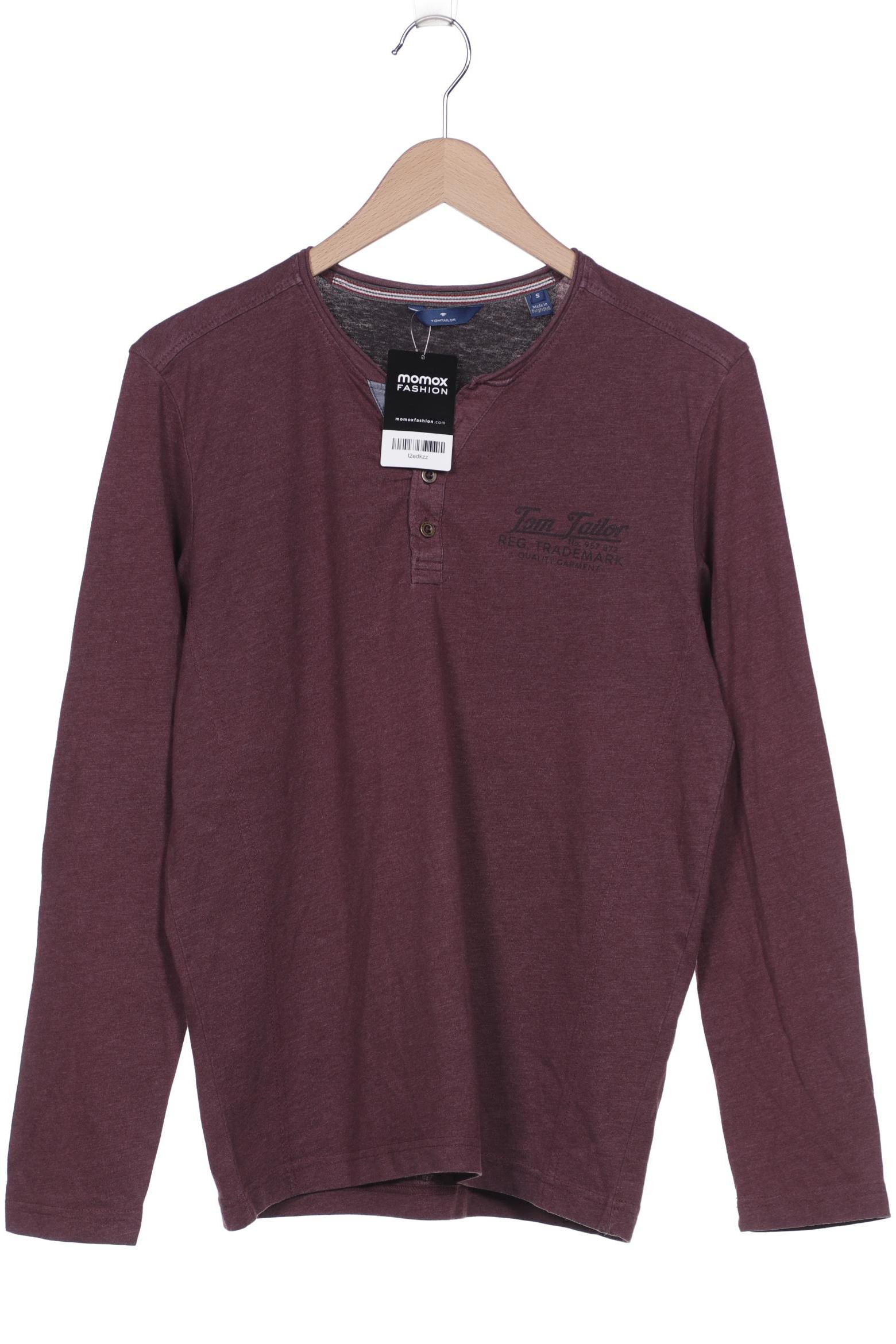 

Tom Tailor Herren Langarmshirt, bordeaux, Gr. 46