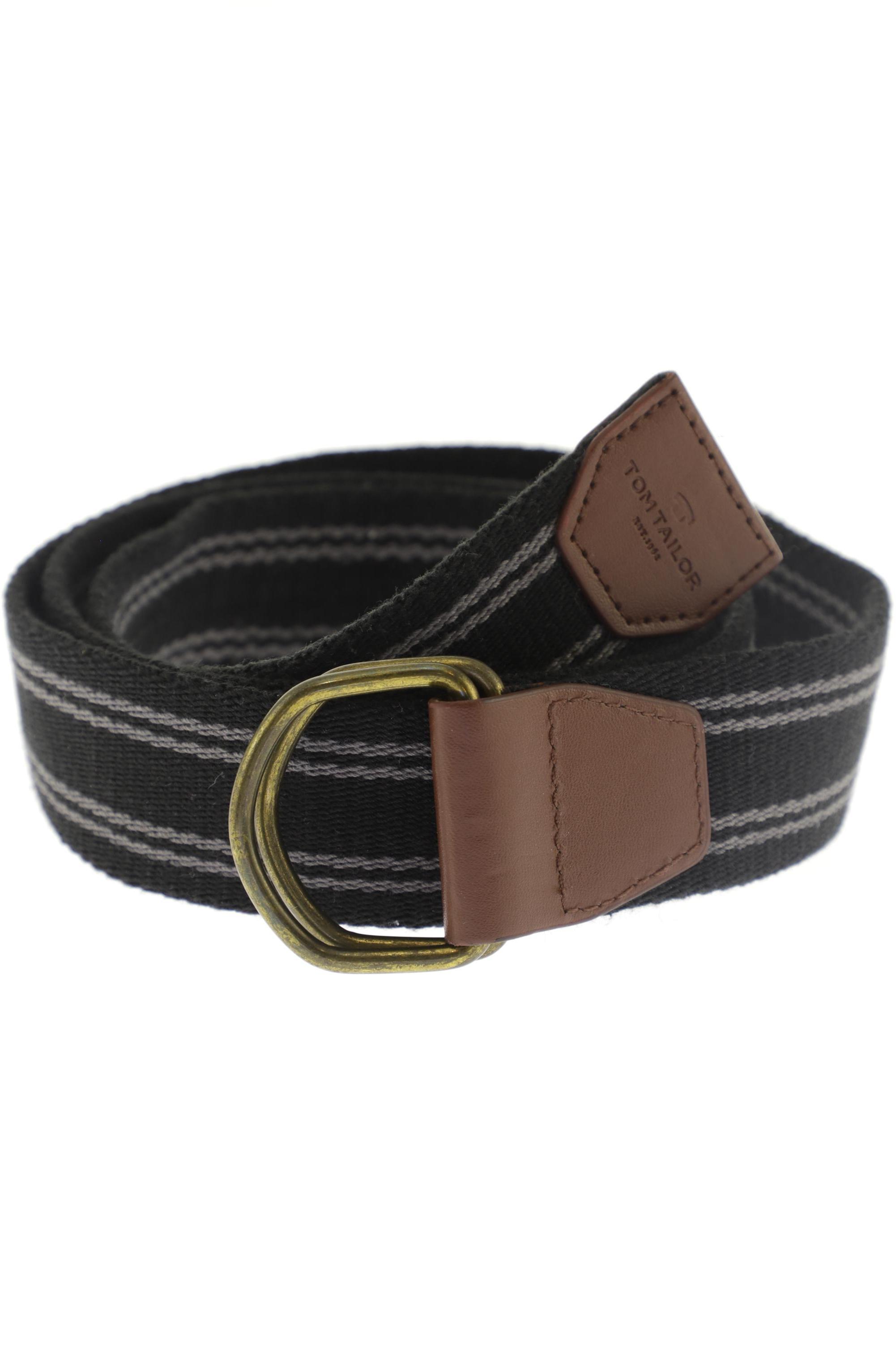 

Tom Tailor Herren Gürtel, schwarz, Gr. 120