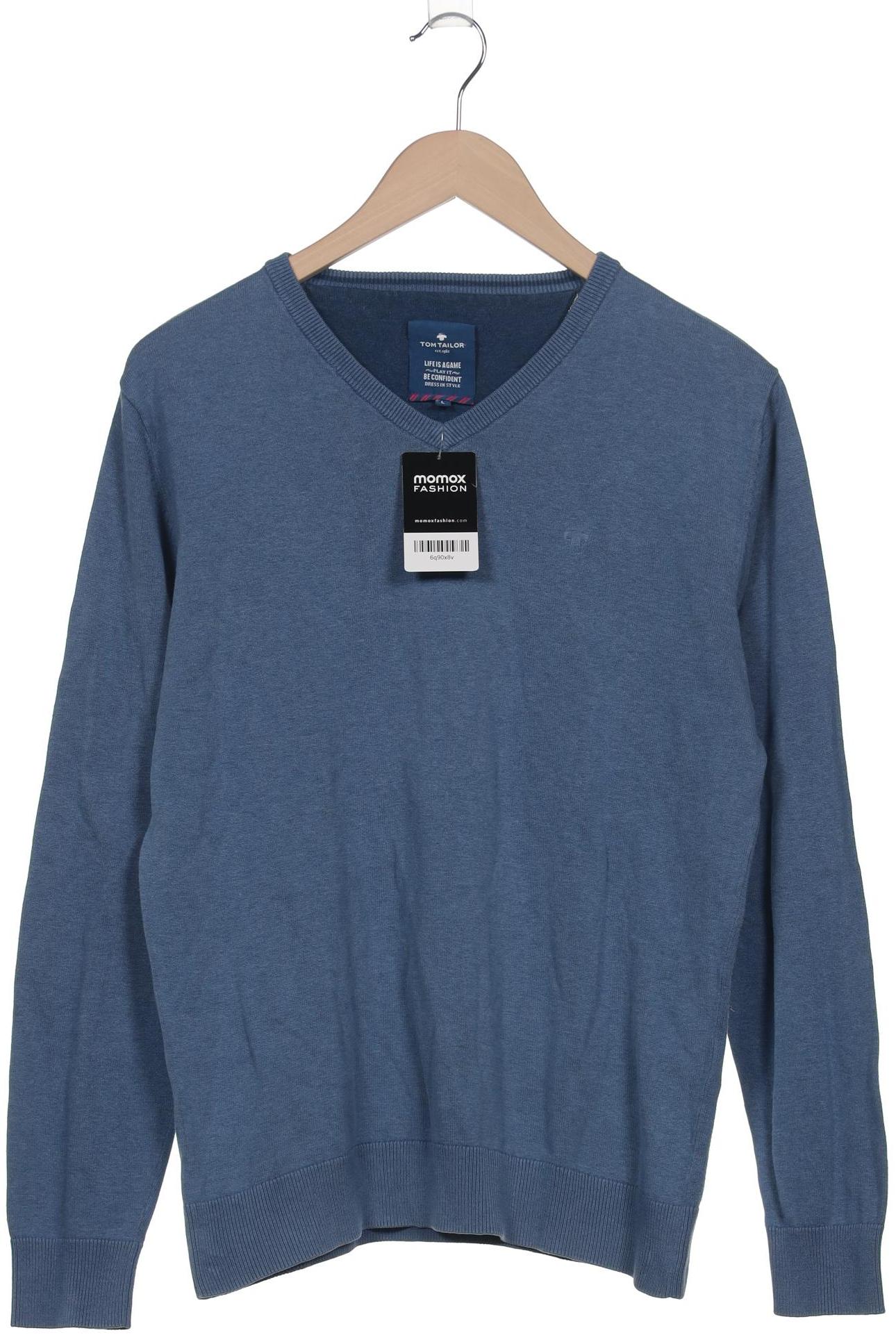 Thumbnail - Tom Tailor Herren Pullover, blau, Gr. 52