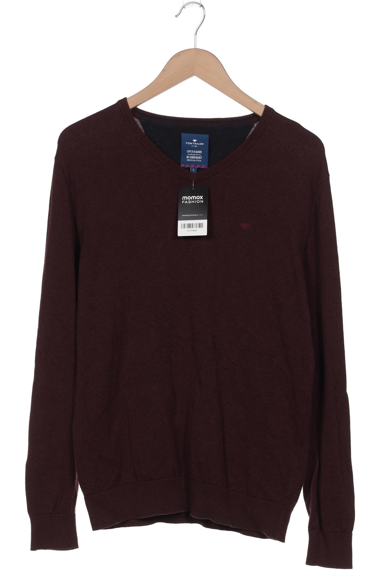 

Tom Tailor Herren Pullover, bordeaux, Gr. 52