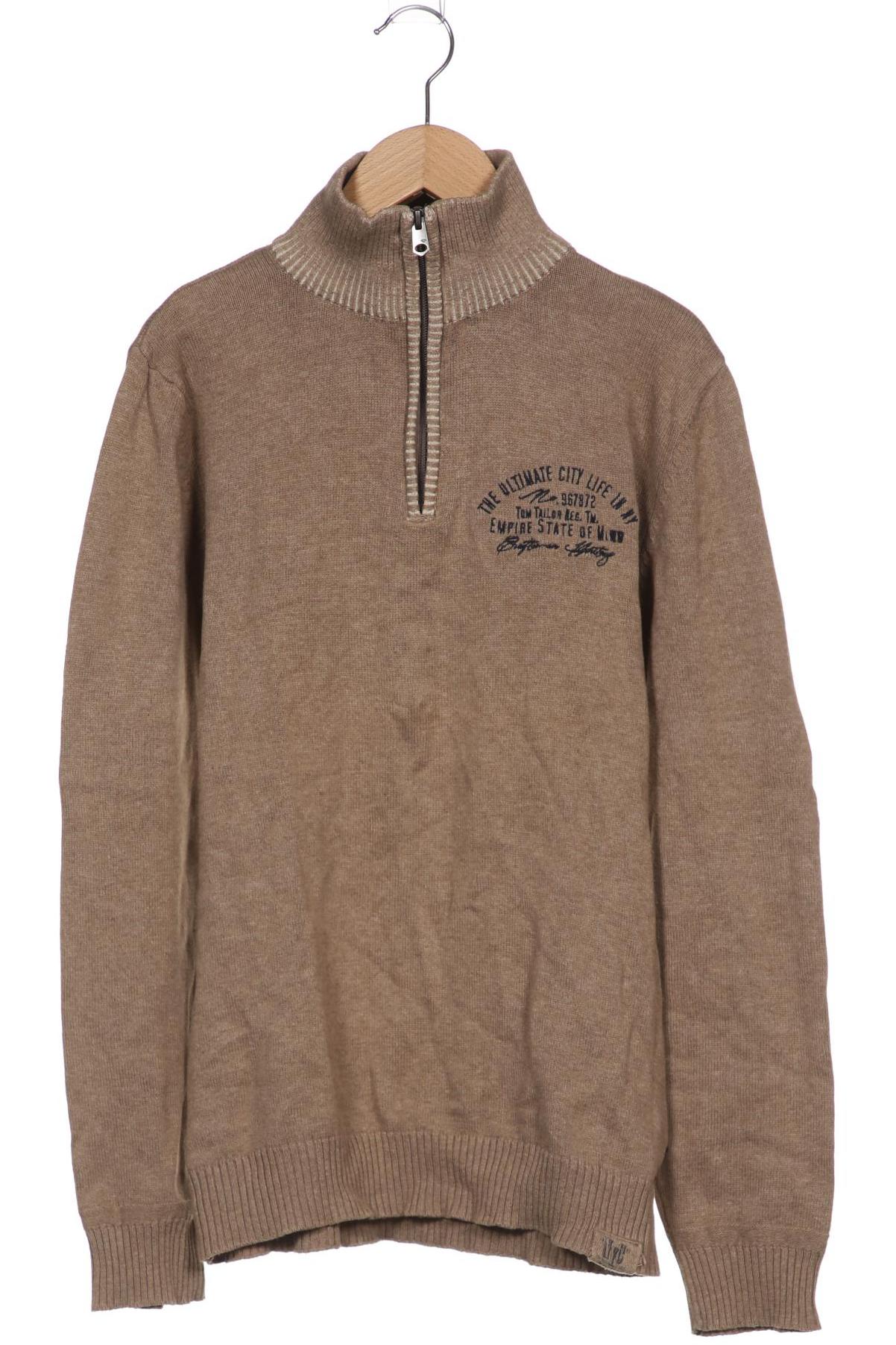 

Tom Tailor Herren Pullover, braun, Gr. 46