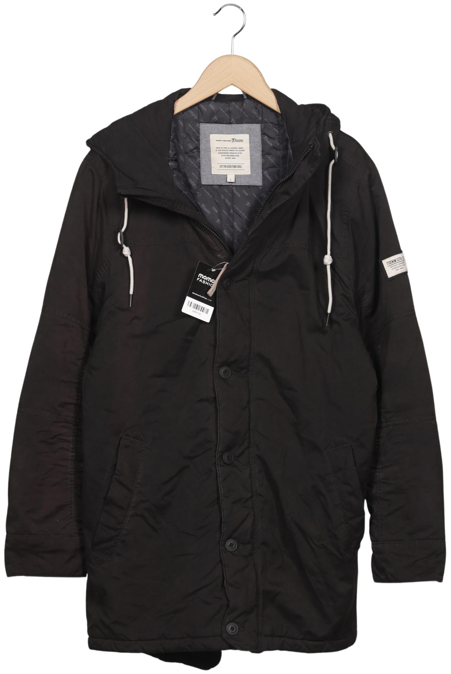 

Tom Tailor Herren Mantel, schwarz, Gr. 52