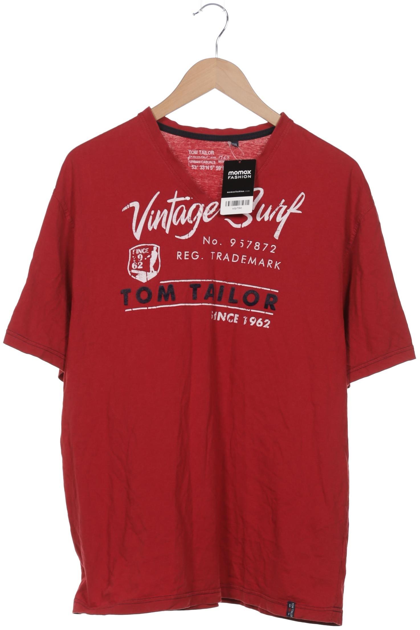 

Tom Tailor Herren T-Shirt, rot, Gr. 56