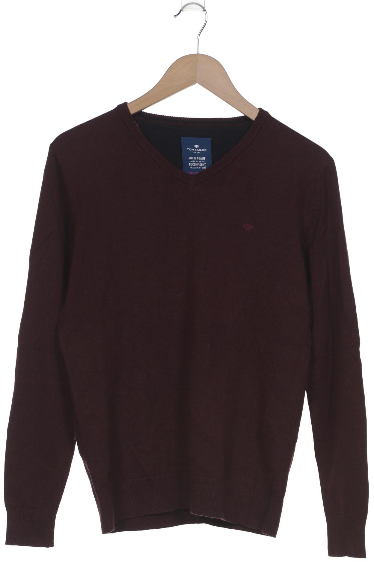 

Tom Tailor Herren Pullover, bordeaux, Gr. 48