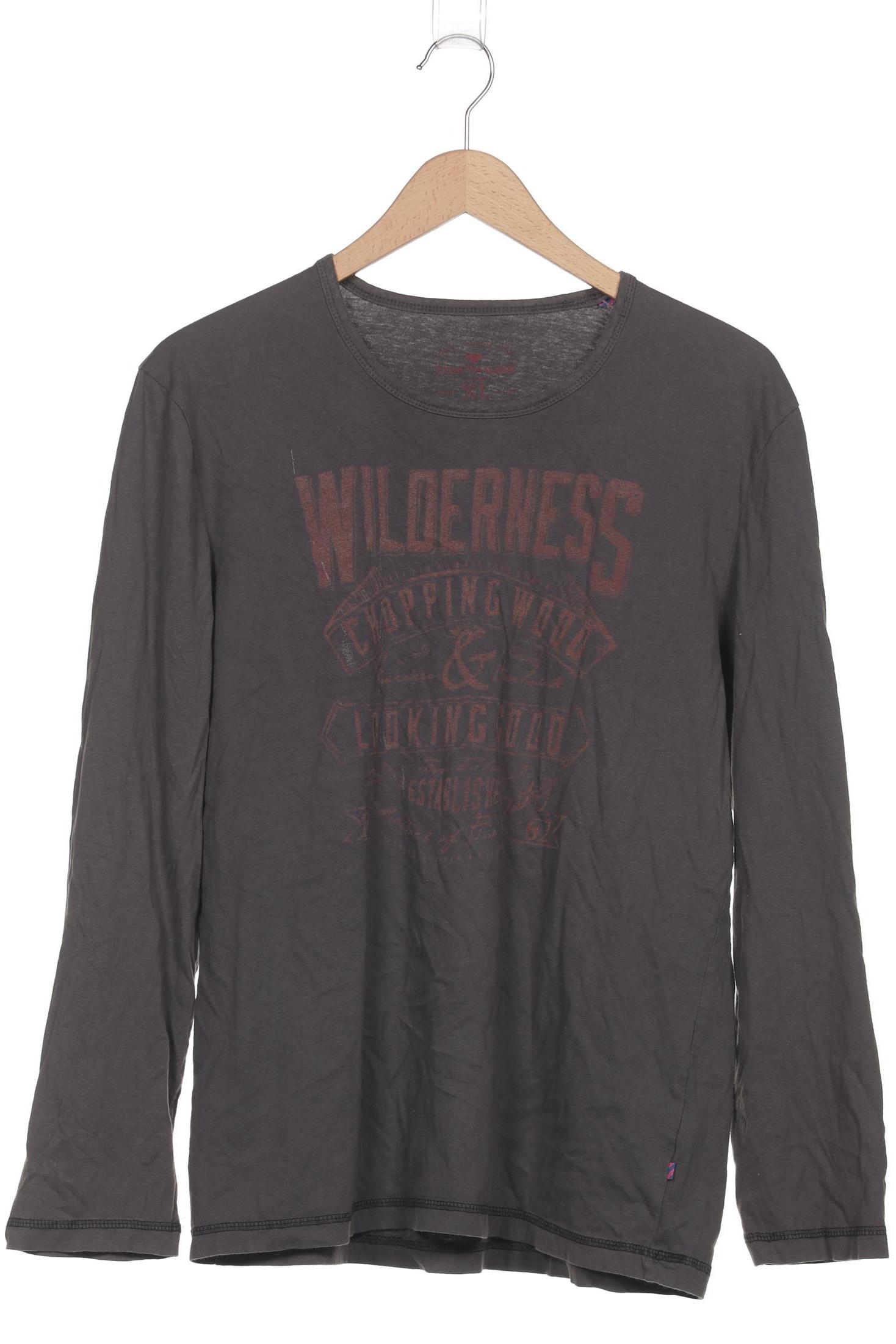 

Tom Tailor Herren Langarmshirt, grau, Gr. 54