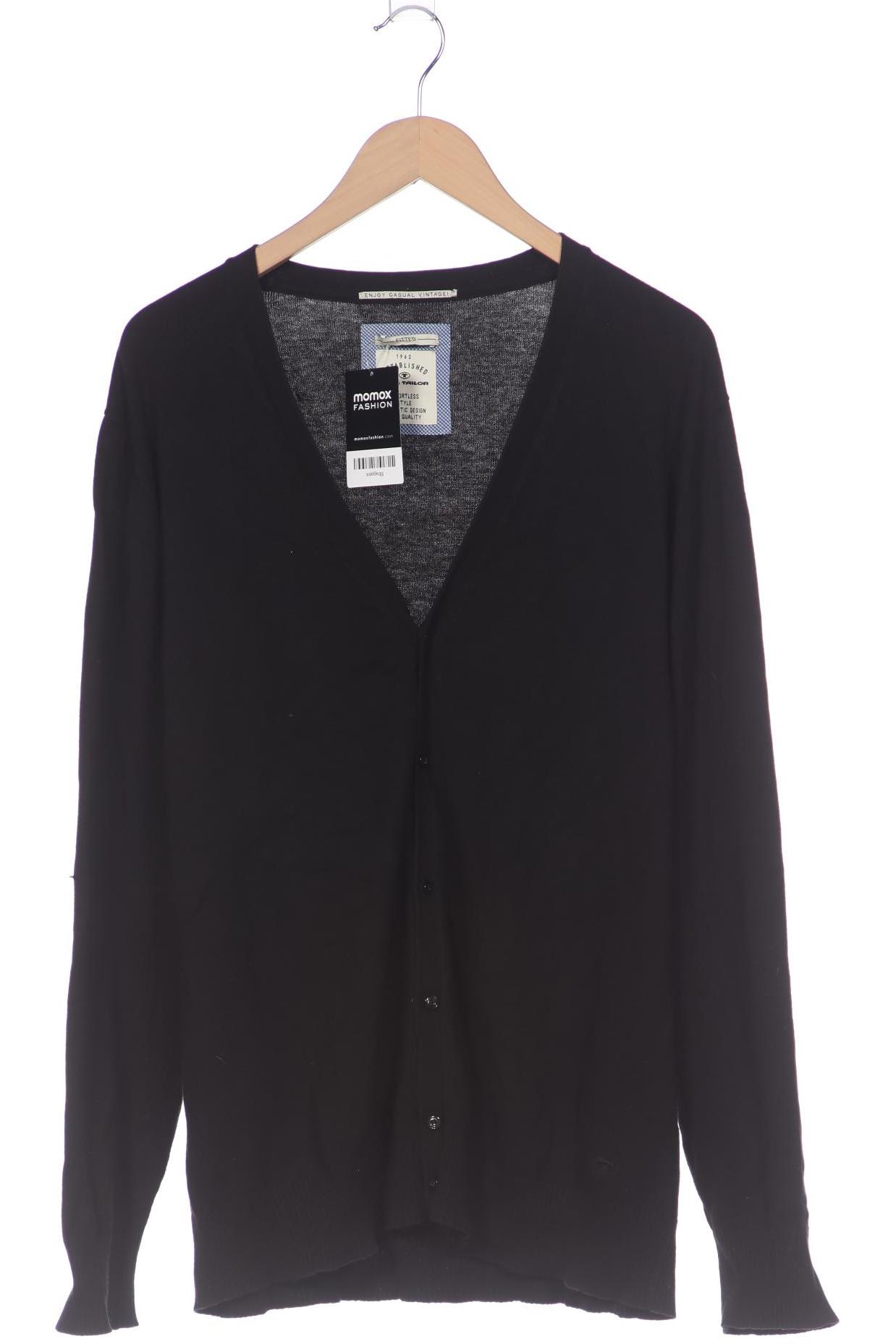 

Tom Tailor Herren Strickjacke, schwarz, Gr. 56