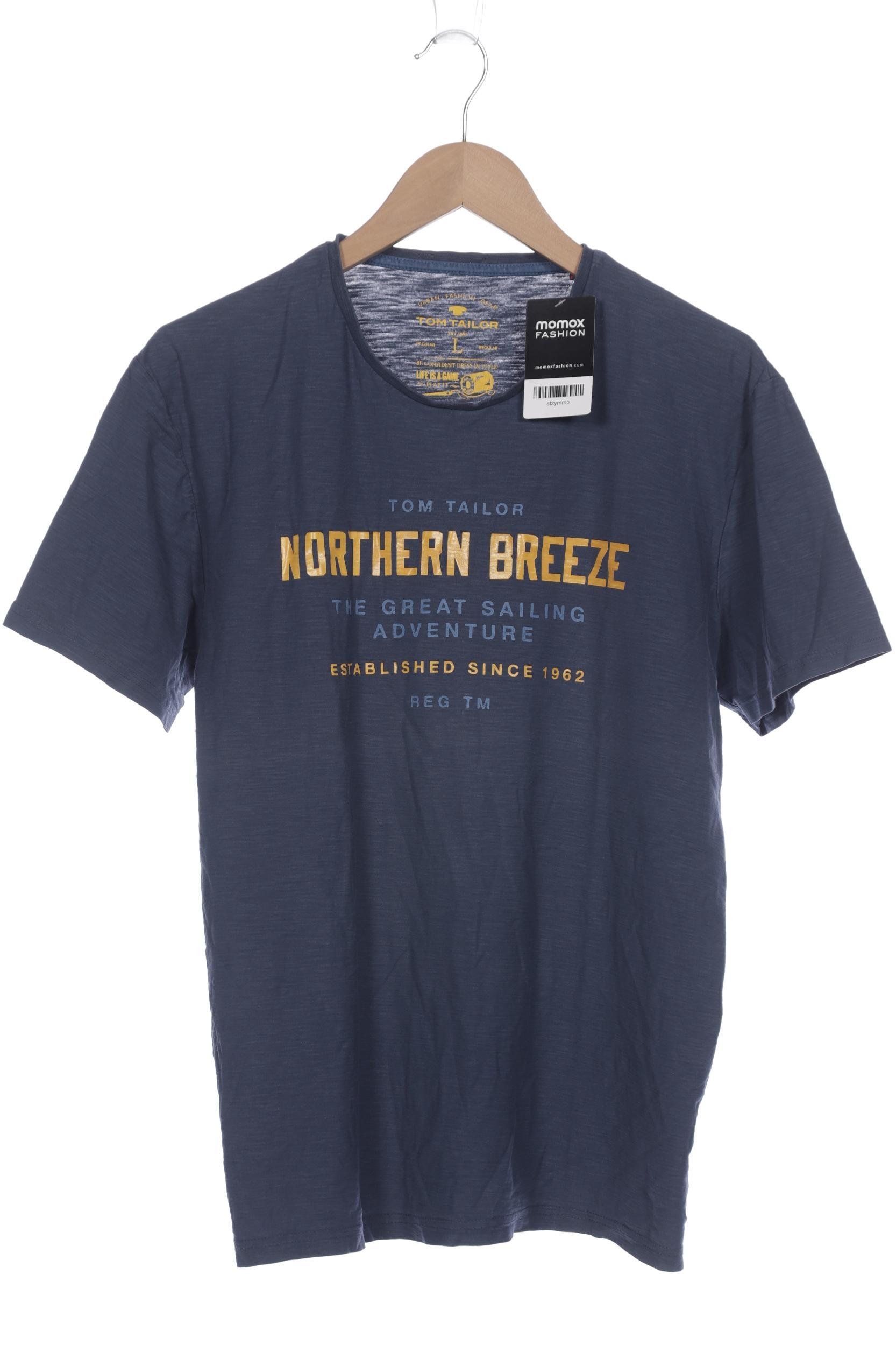 

Tom Tailor Herren T-Shirt, blau, Gr. 52