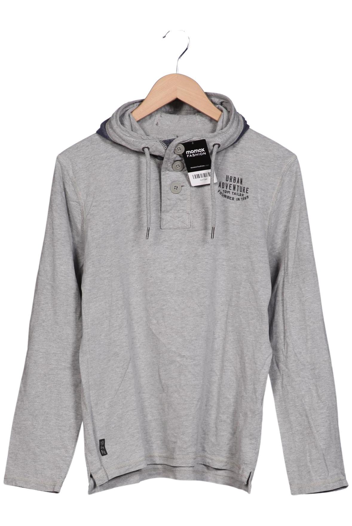 

Tom Tailor Herren Kapuzenpullover, grau, Gr. 48
