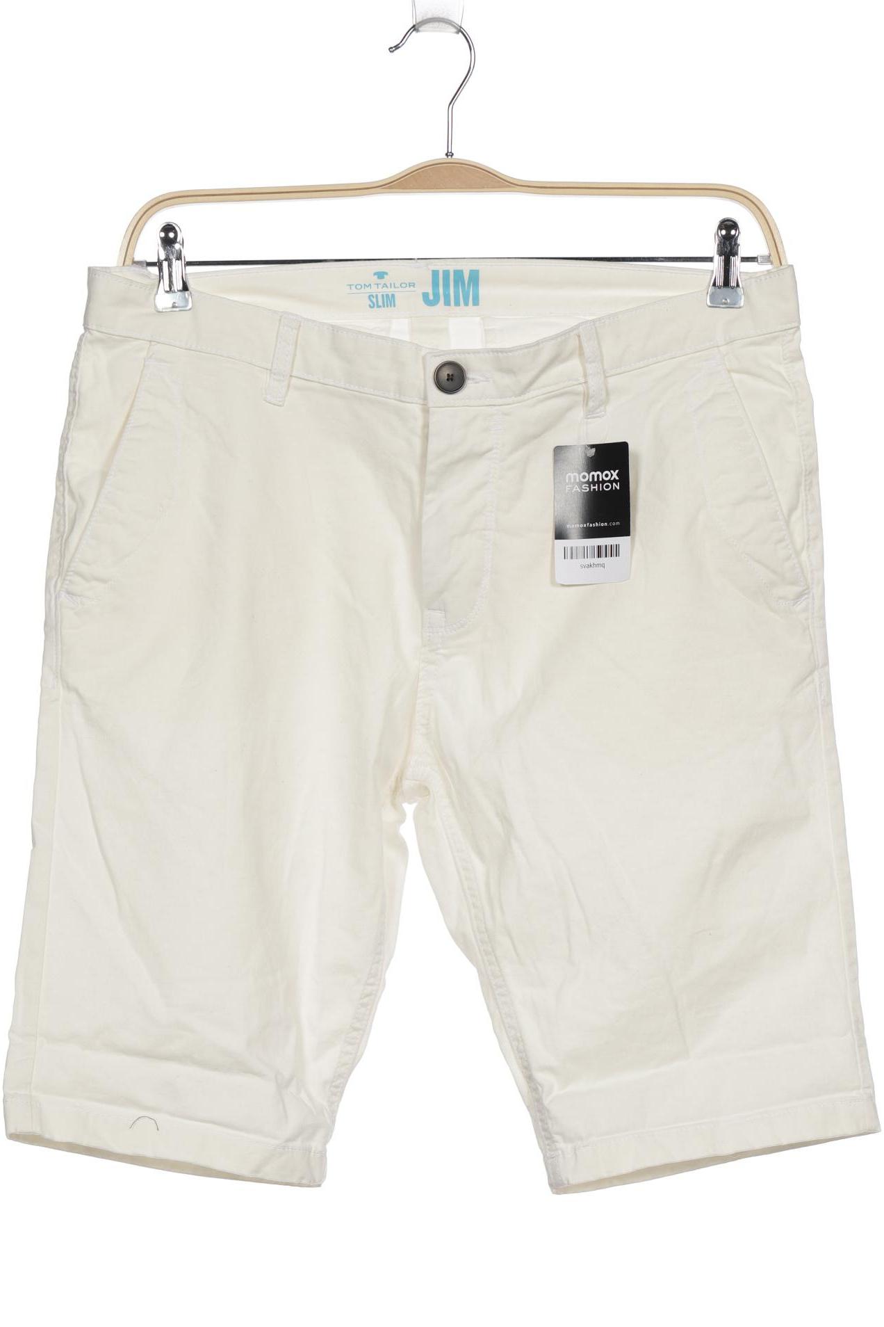 

Tom Tailor Herren Shorts, weiß, Gr. 34