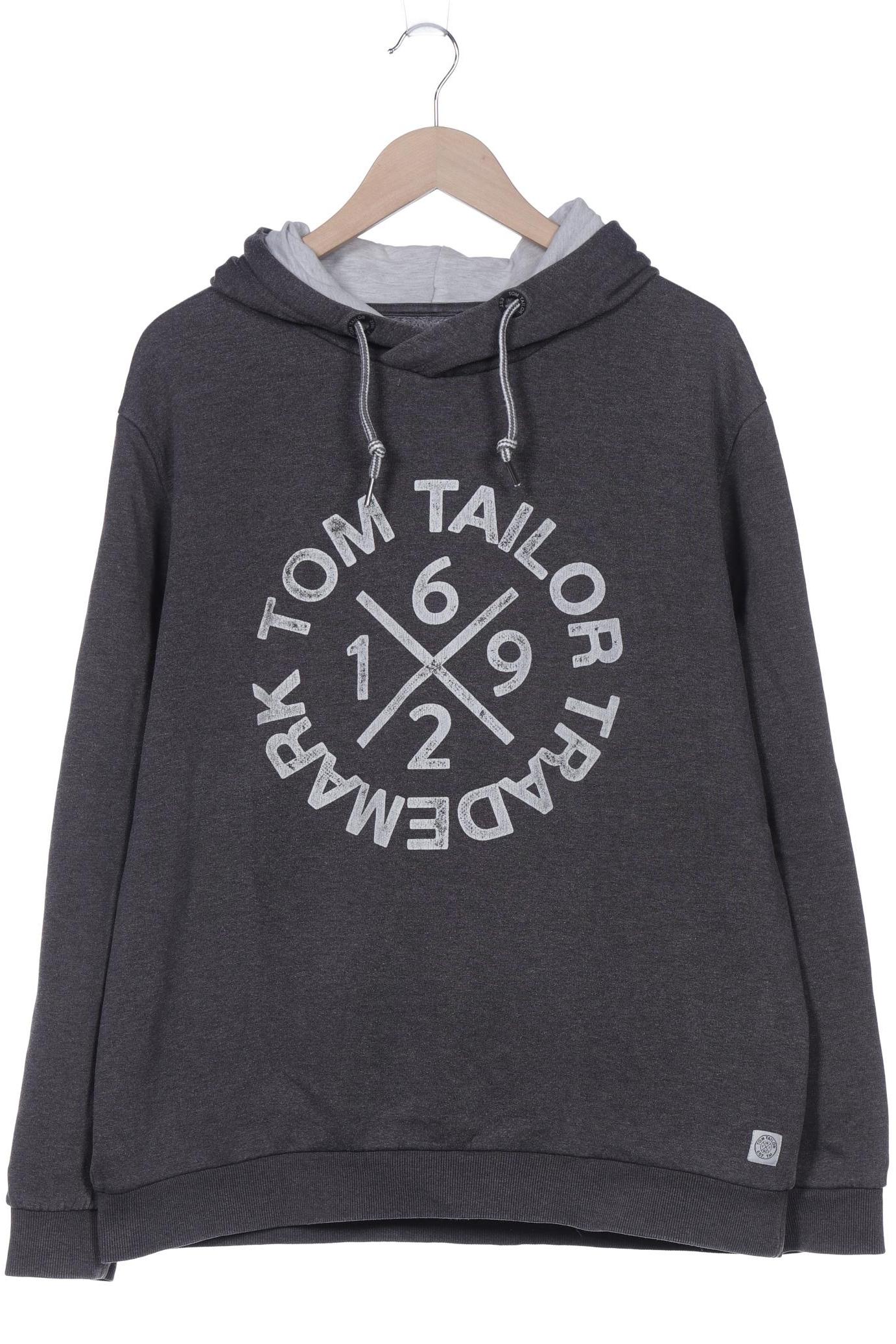 

Tom Tailor Herren Kapuzenpullover, grau, Gr. 56