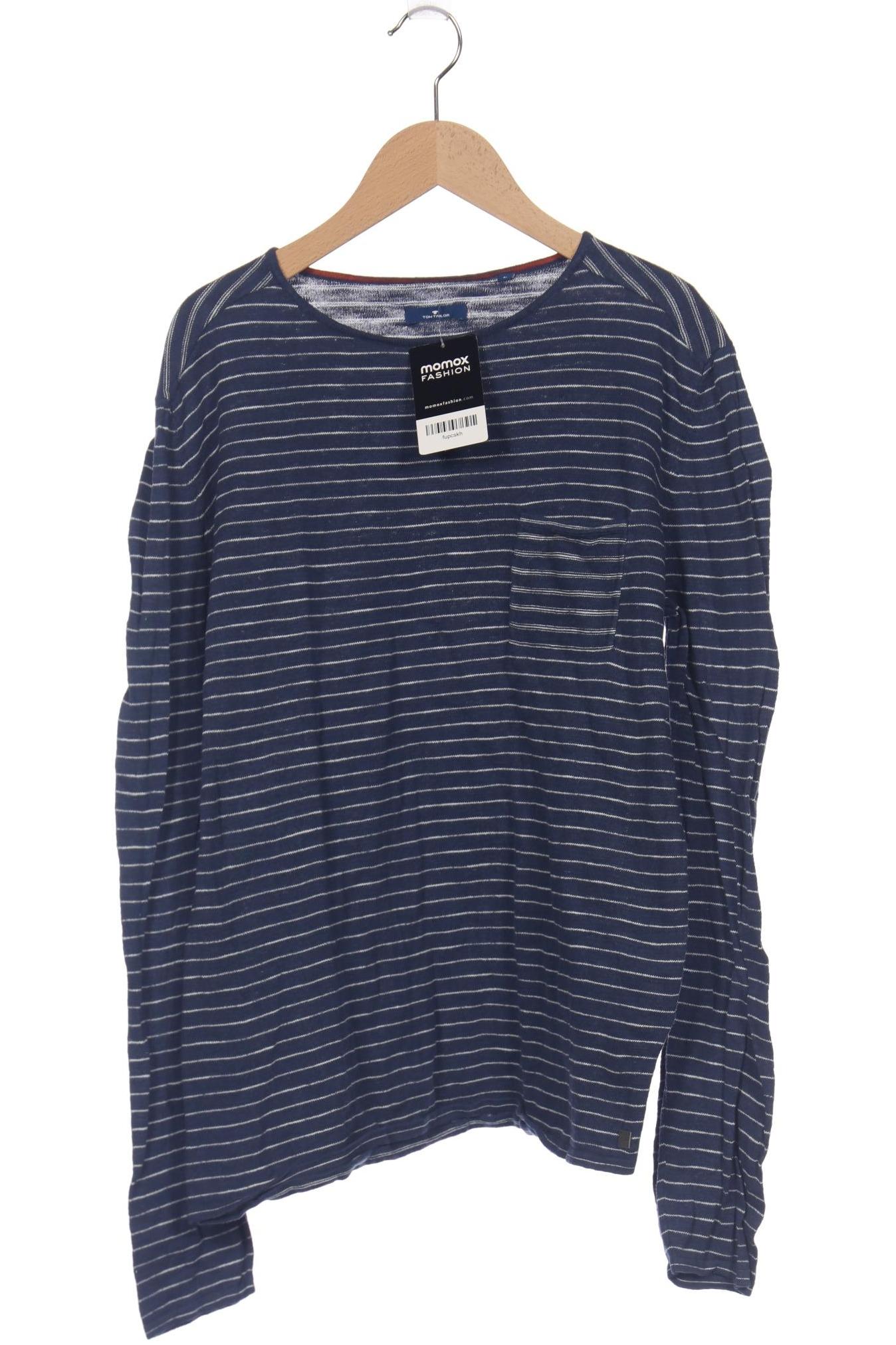 

Tom Tailor Herren Langarmshirt, blau, Gr. 52