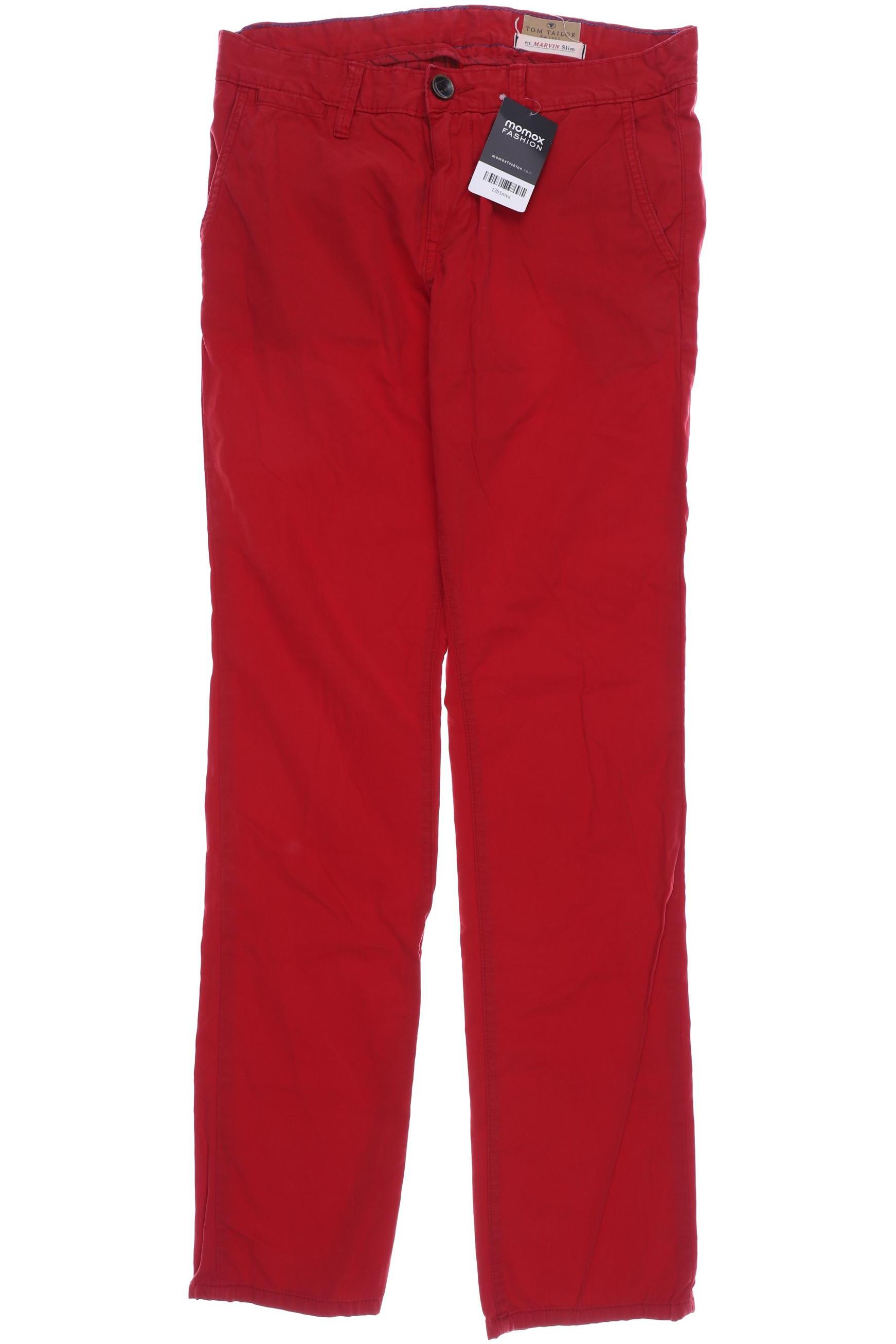 

Tom Tailor Herren Stoffhose, rot