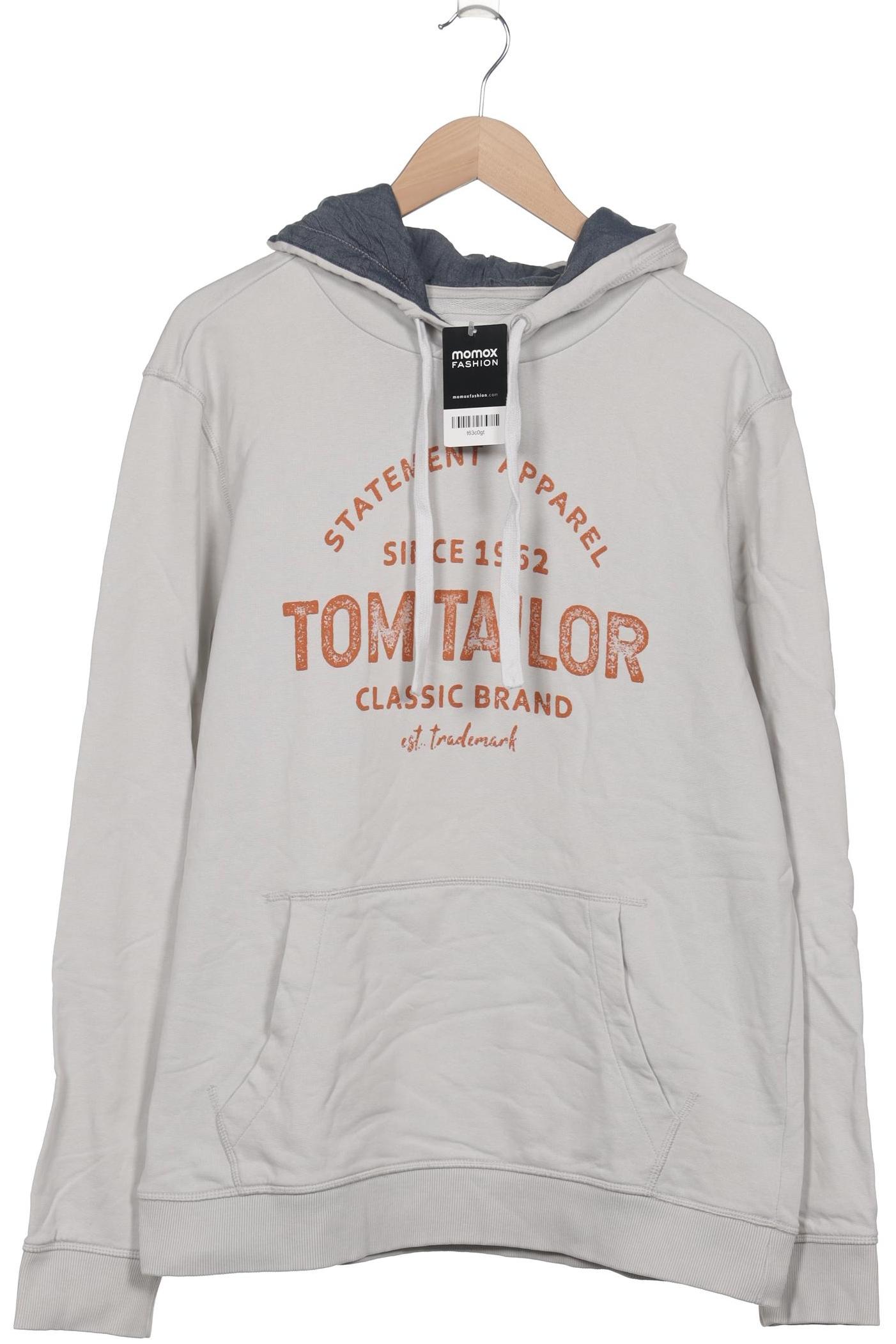 

Tom Tailor Herren Kapuzenpullover, grau, Gr. 54