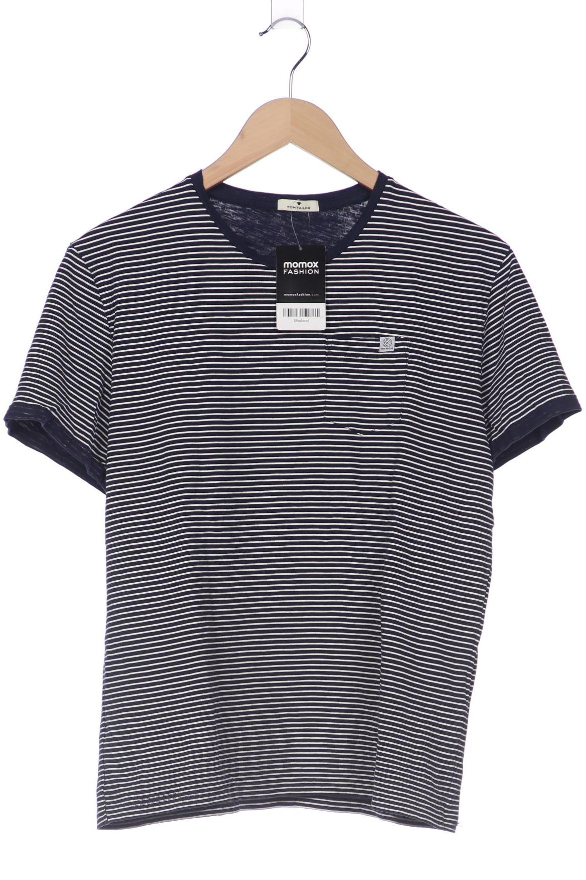 Thumbnail - Tom Tailor Herren T-Shirt, marineblau, Gr. 48