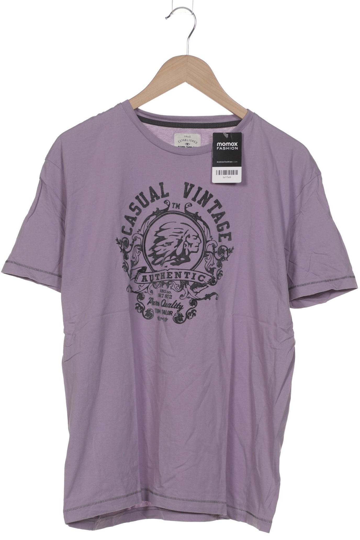 

Tom Tailor Herren T-Shirt, flieder, Gr. 54
