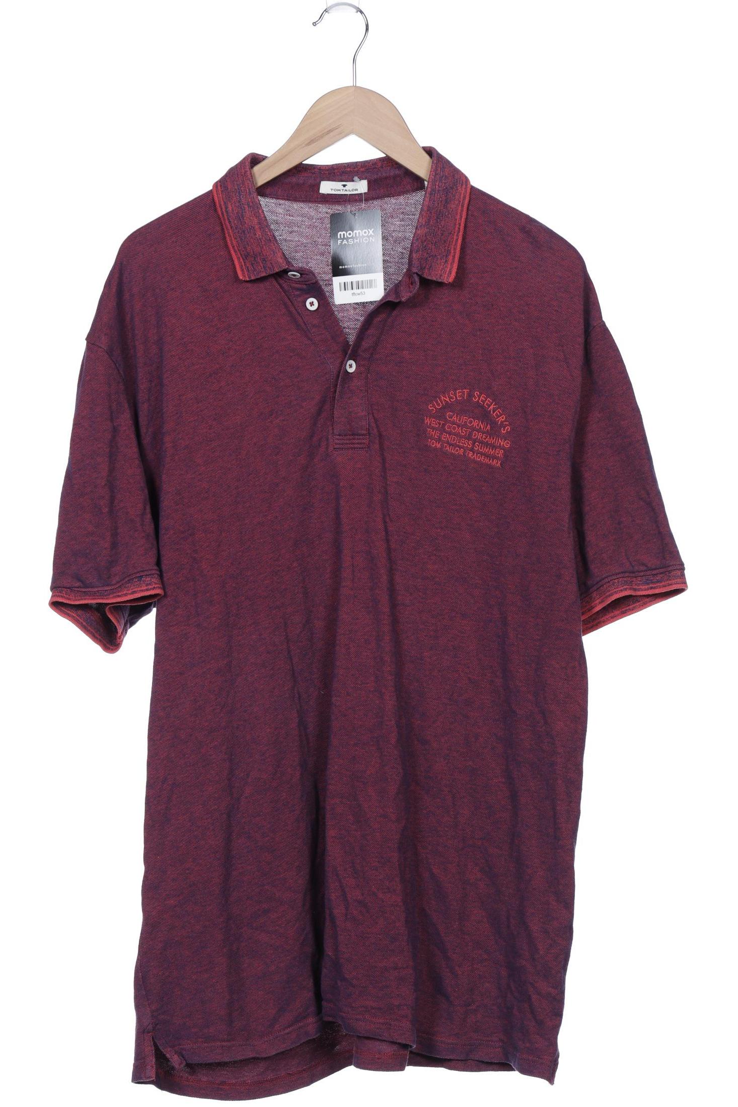 

Tom Tailor Herren Poloshirt, bordeaux, Gr. 56