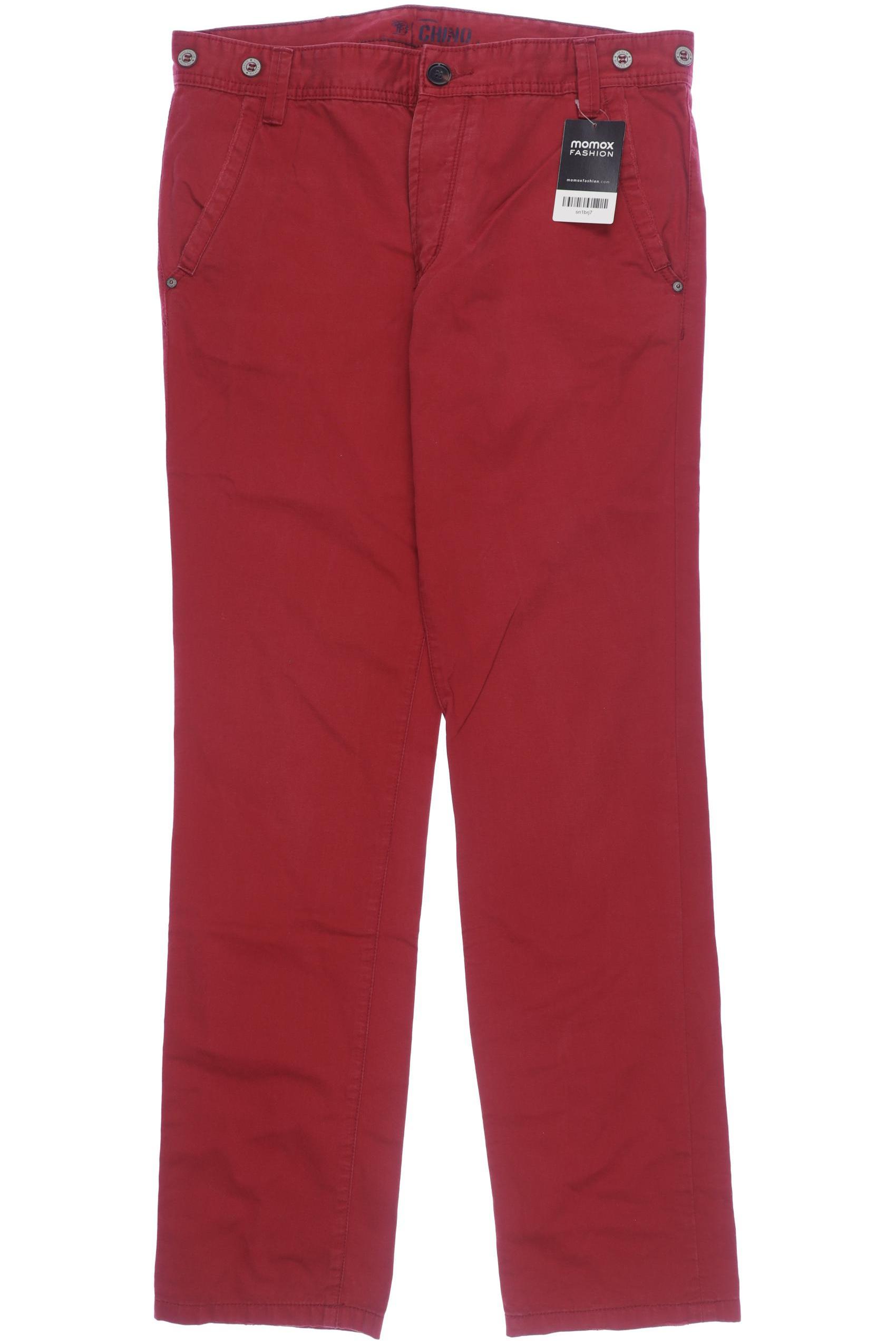 

Tom Tailor Herren Stoffhose, rot, Gr. 34