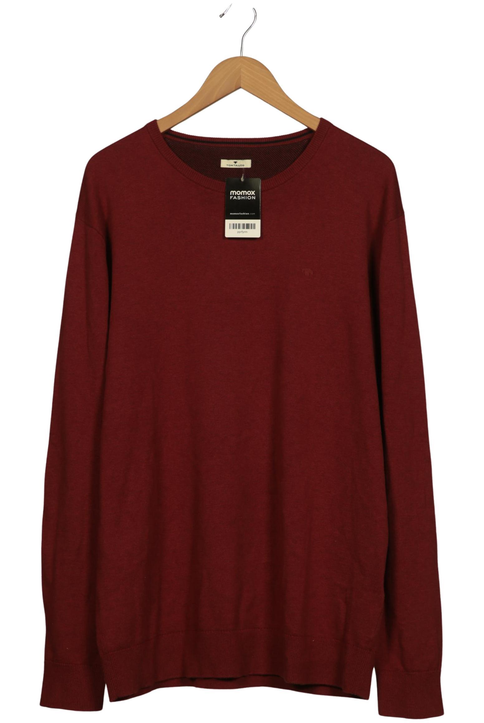 Thumbnail - Tom Tailor Herren Pullover, bordeaux, Gr. 56