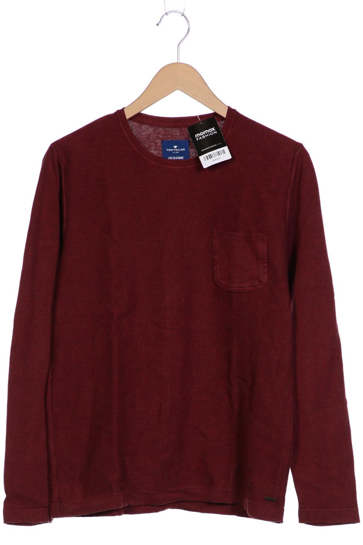 

Tom Tailor Herren Pullover, bordeaux, Gr. 48