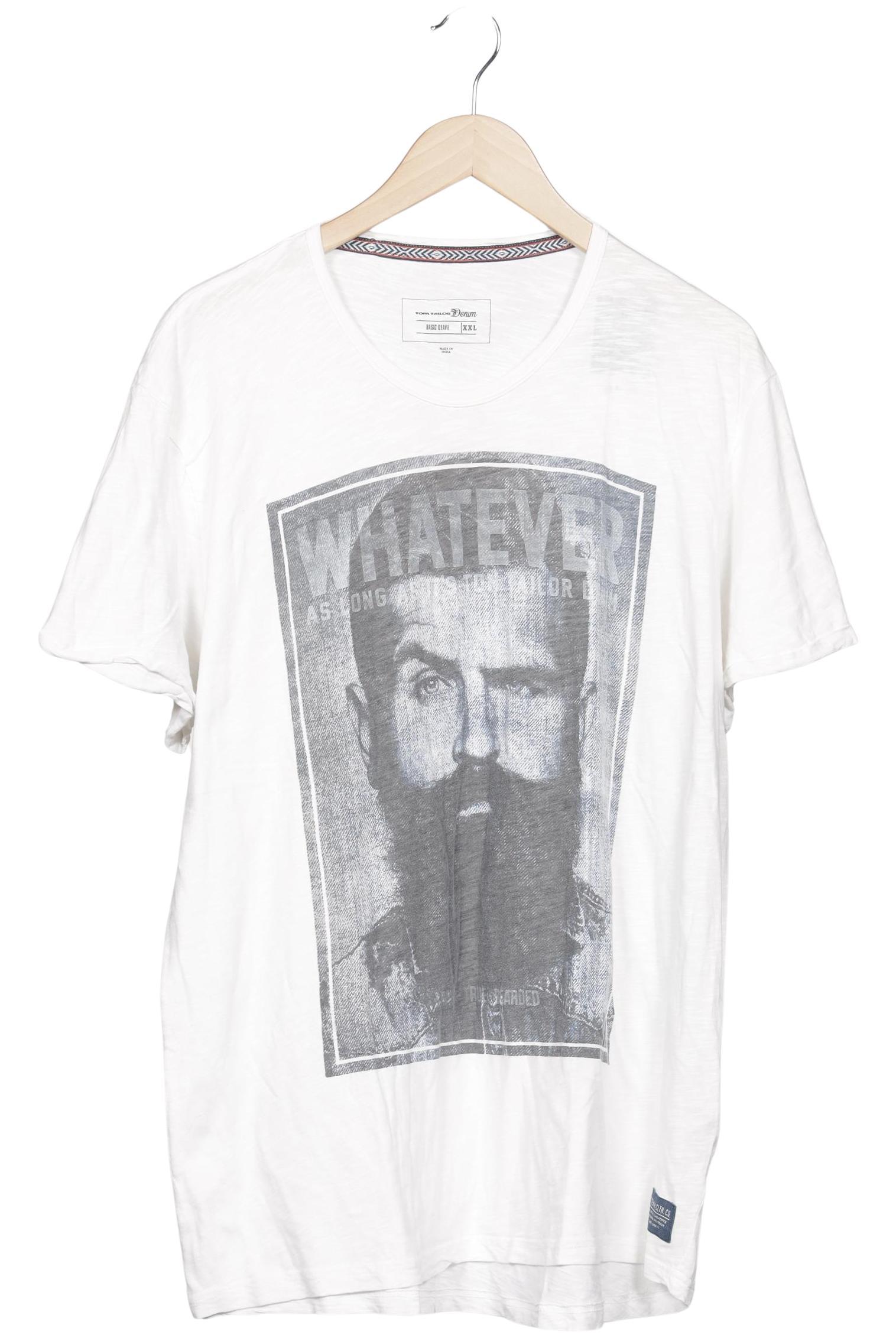 

Tom Tailor Herren T-Shirt, weiß, Gr. 56