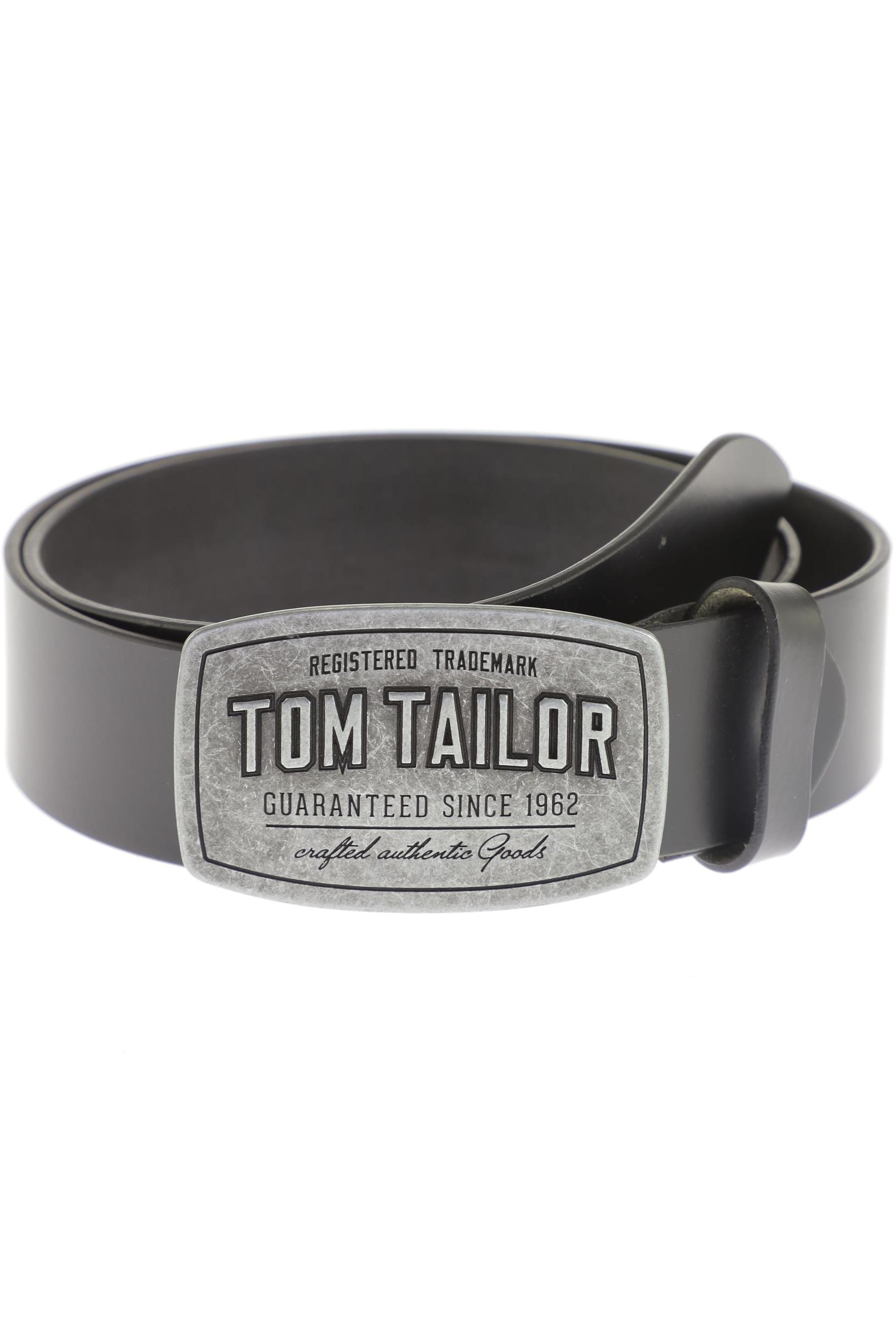 

Tom Tailor Herren Gürtel, schwarz, Gr. 85