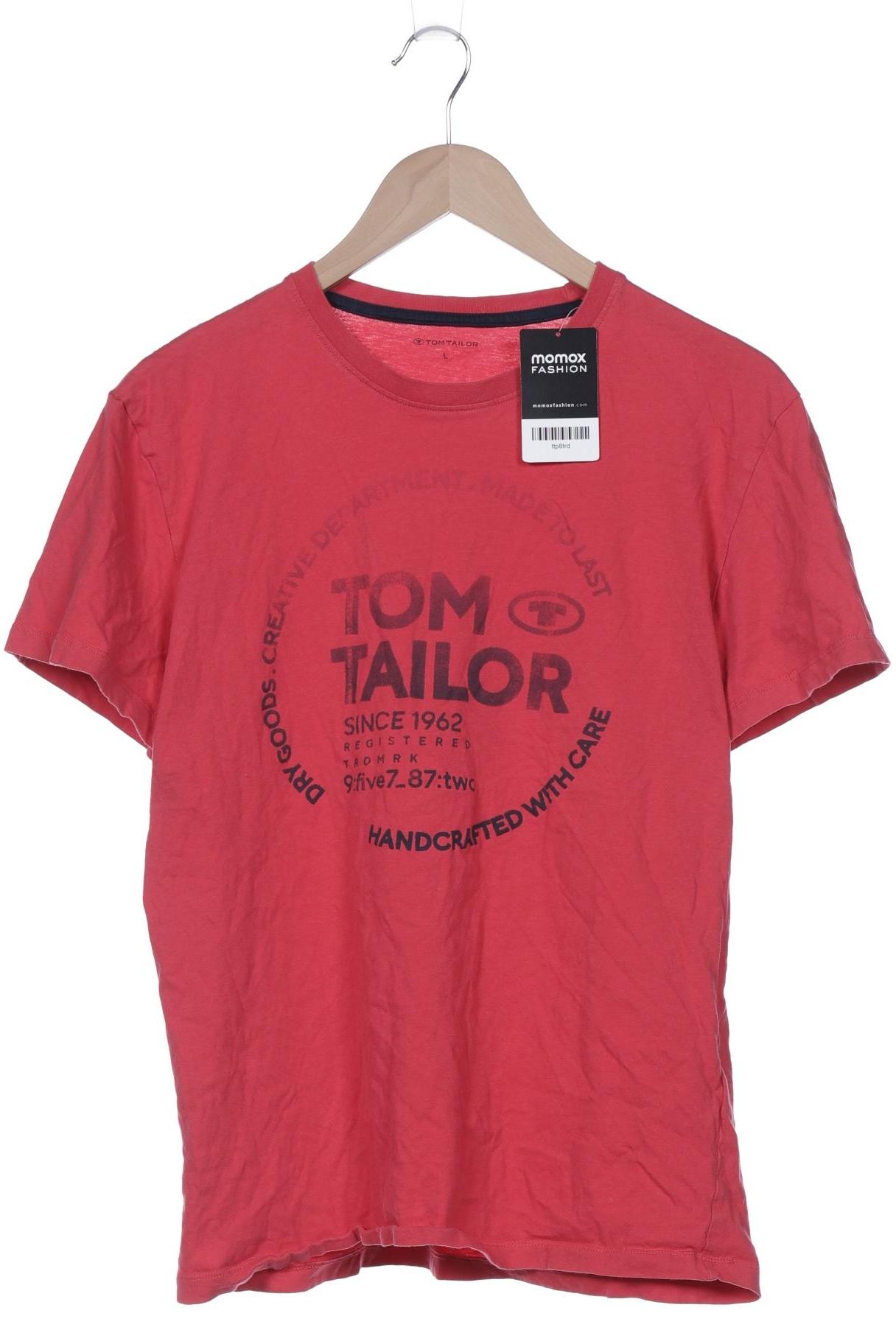 

Tom Tailor Herren T-Shirt, rot, Gr. 52