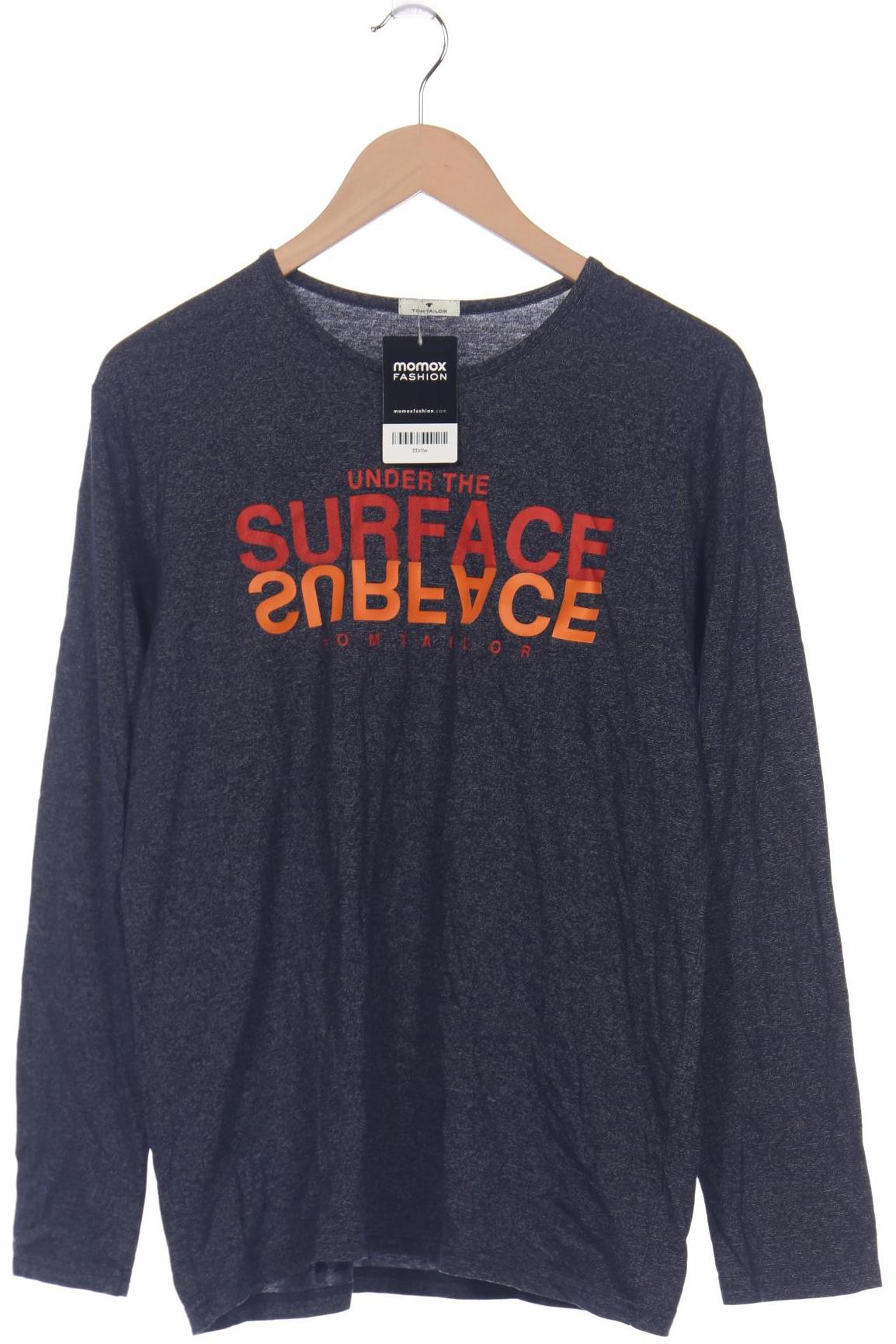 

Tom Tailor Herren Langarmshirt, marineblau, Gr. 52