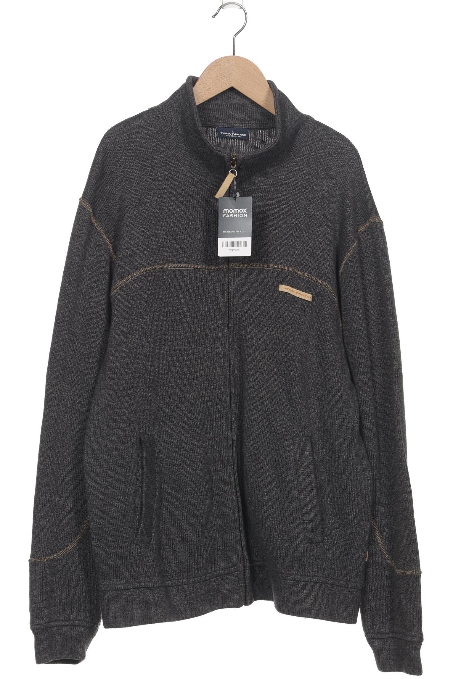

Tom Tailor Herren Strickjacke, grau, Gr. 52